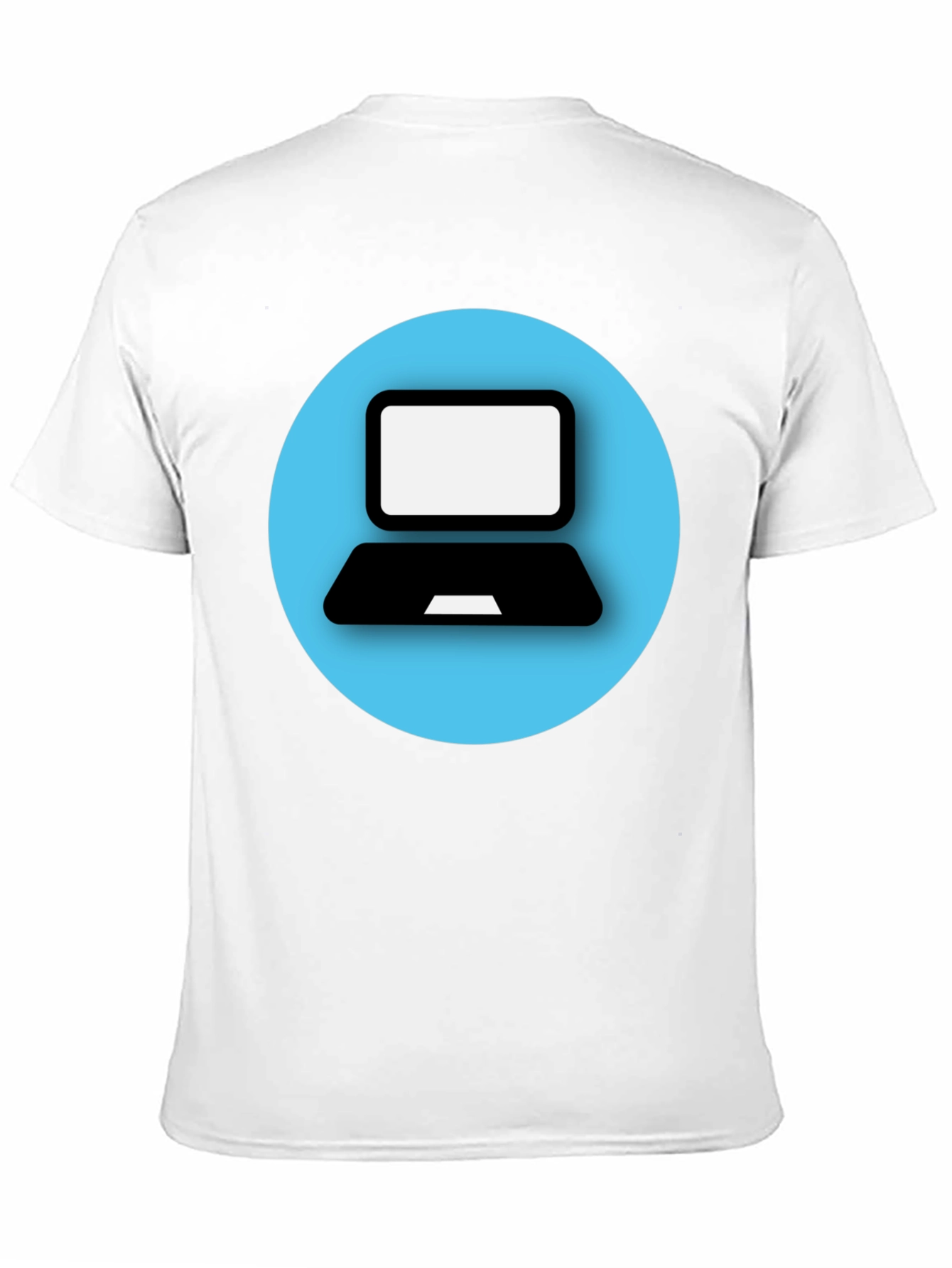 Laptop Graphic Tee - Tech Style T-Shirt