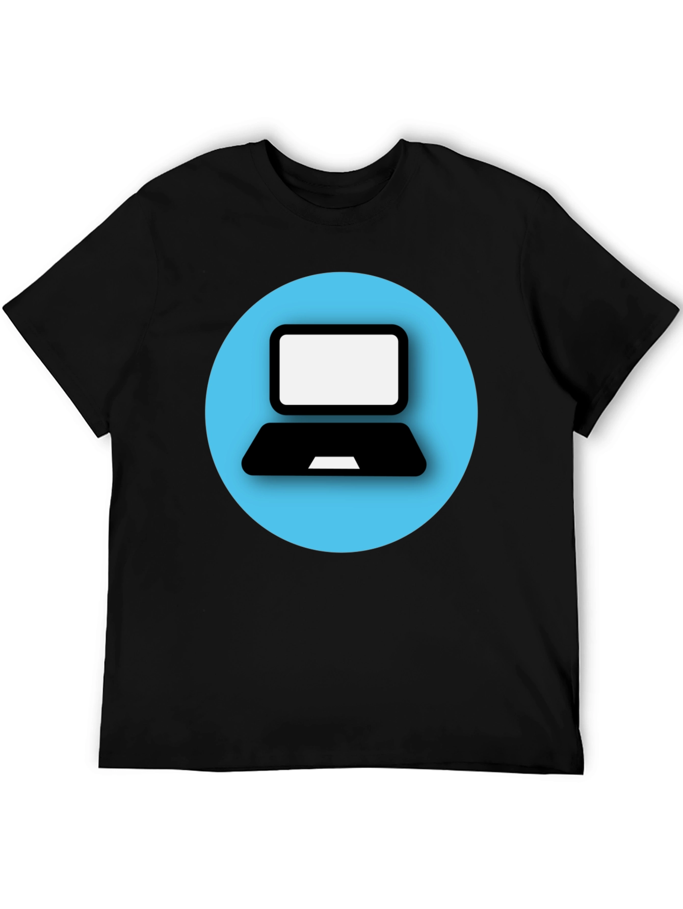 Laptop Graphic Tee - Tech Style T-Shirt