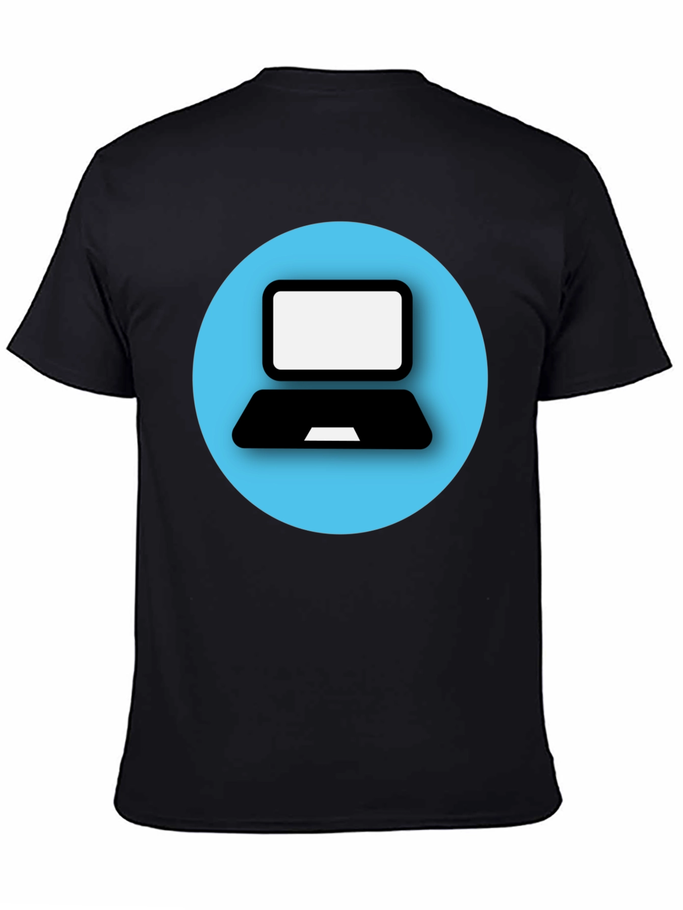 Laptop Graphic Tee - Tech Style T-Shirt