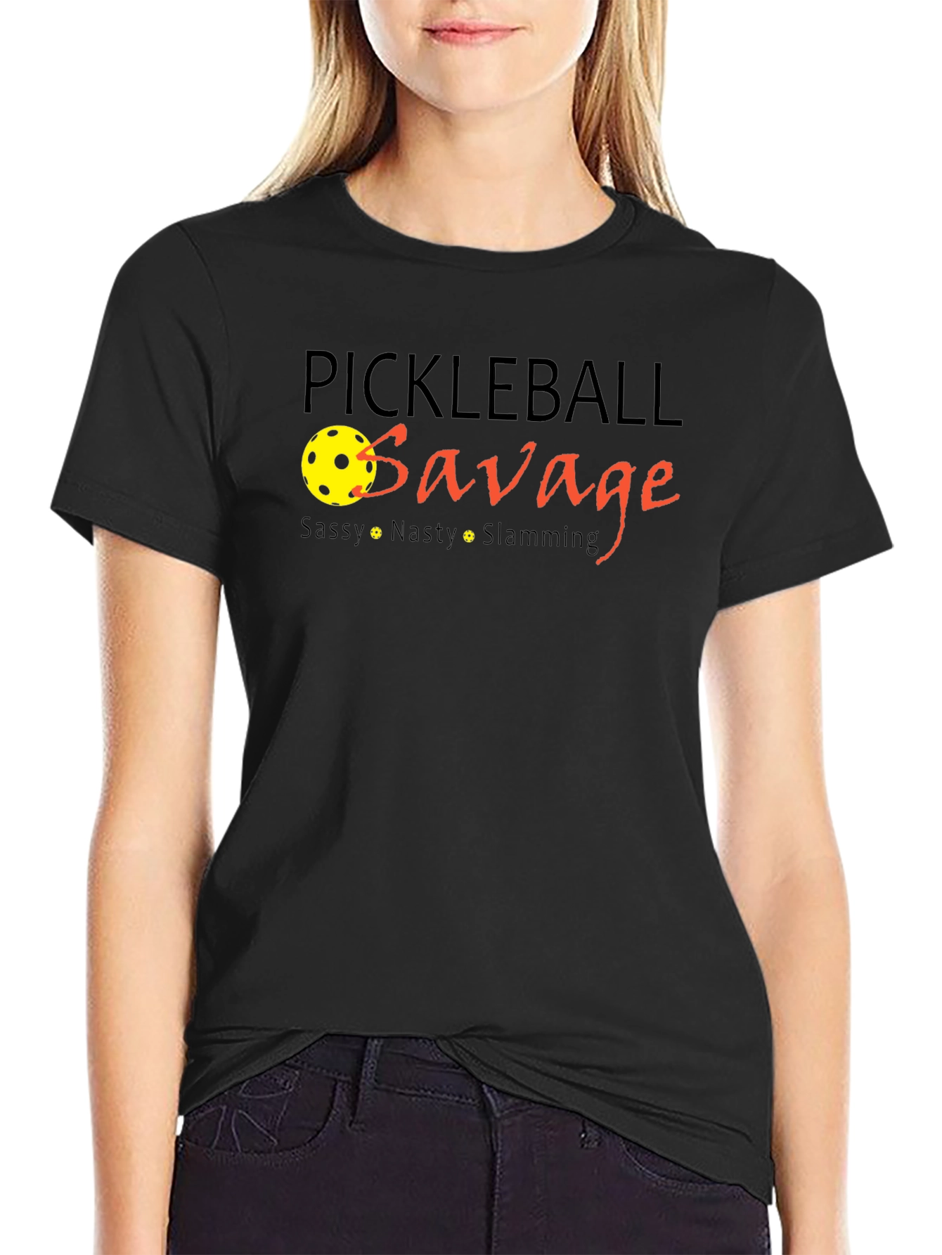 Pickleball Savage Graphic T-Shirt