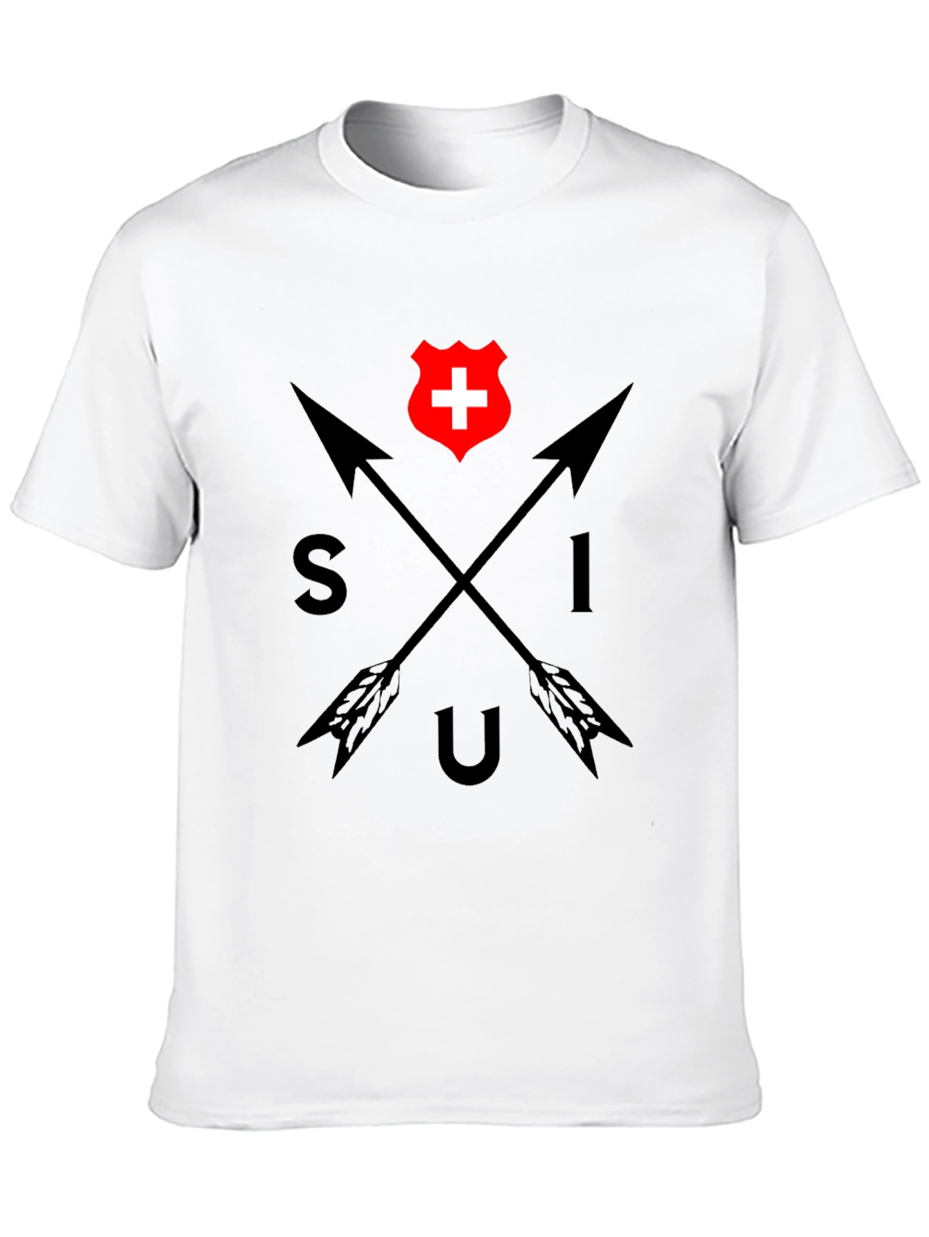 Switzerland Arrows Graphic Tee - SUI Design