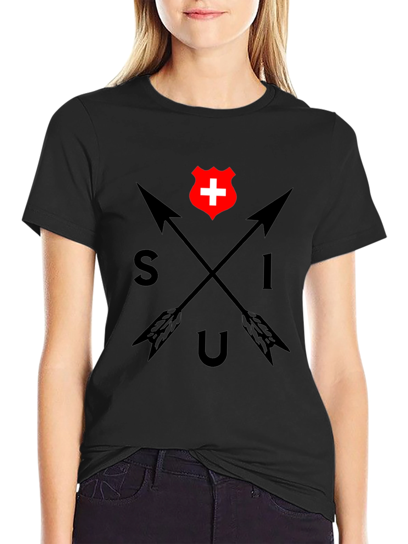 Switzerland Arrows Graphic Tee - SUI Design