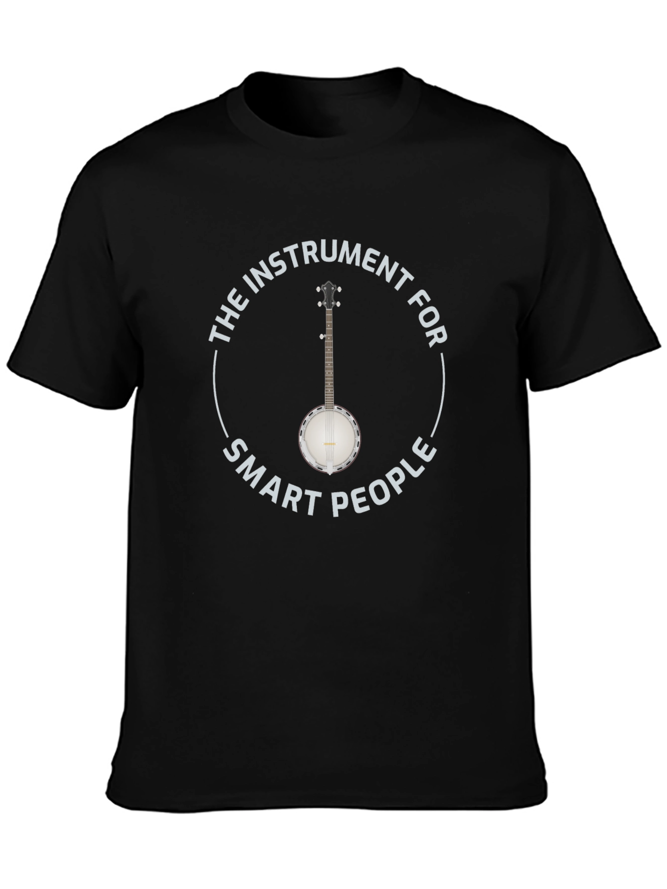 Smart People Banjo T-Shirt - Instrument Tee