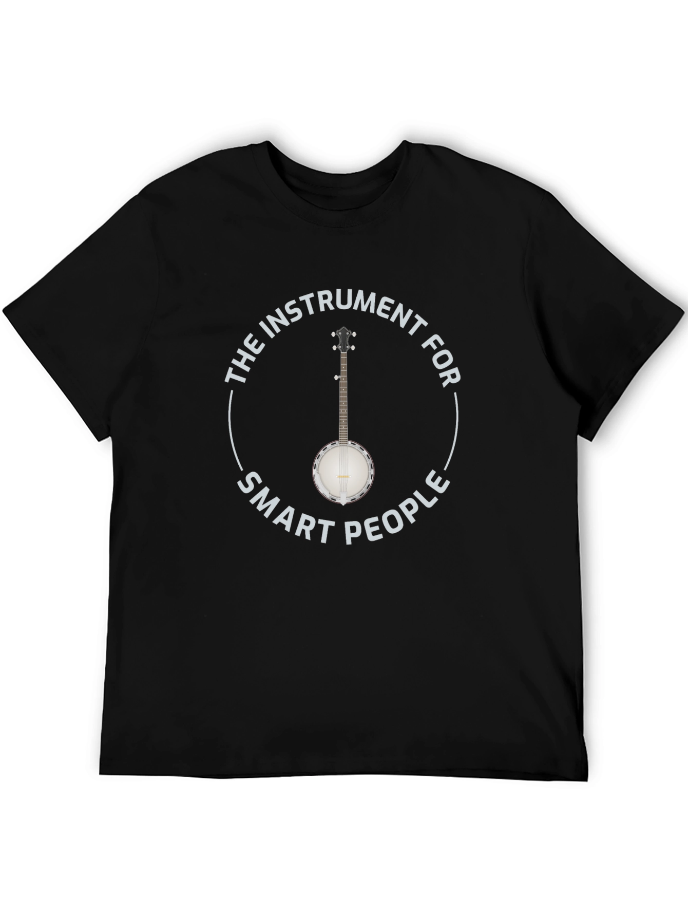 Smart People Banjo T-Shirt - Instrument Tee