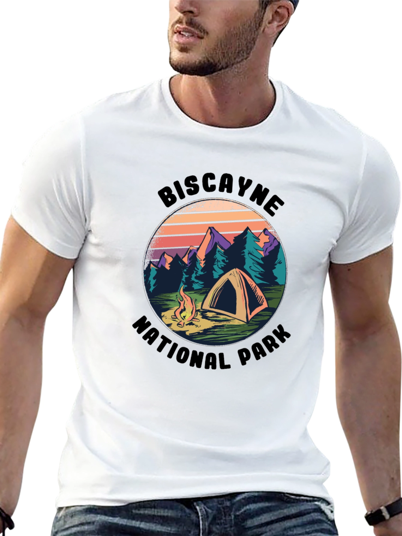 Biscayne National Park Camping Graphic Tee