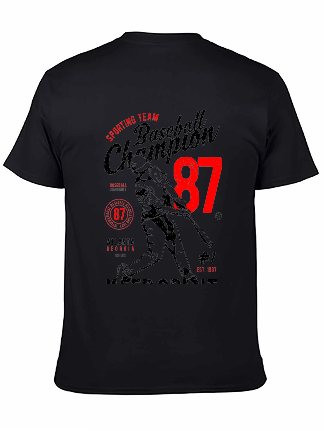 Baseball Champion Graphic T-Shirt