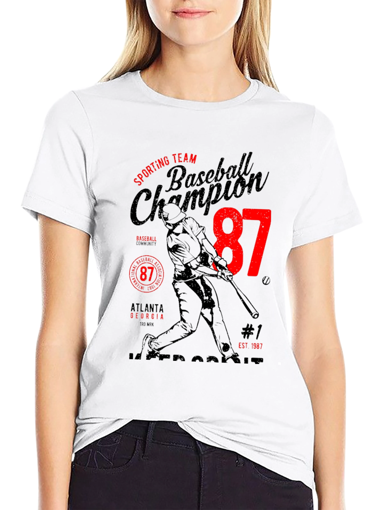 Baseball Champion Graphic T-Shirt