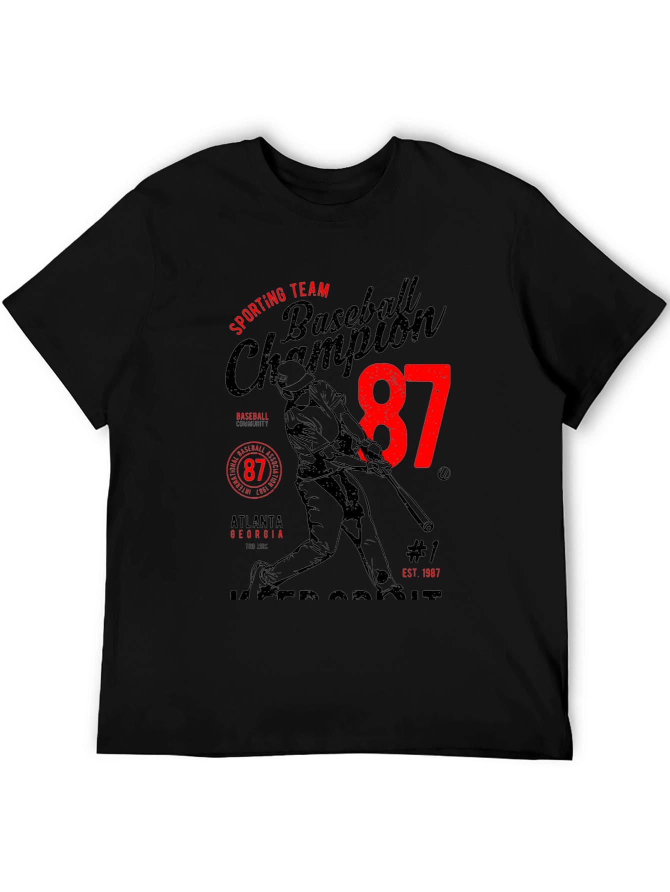 Baseball Champion Graphic T-Shirt