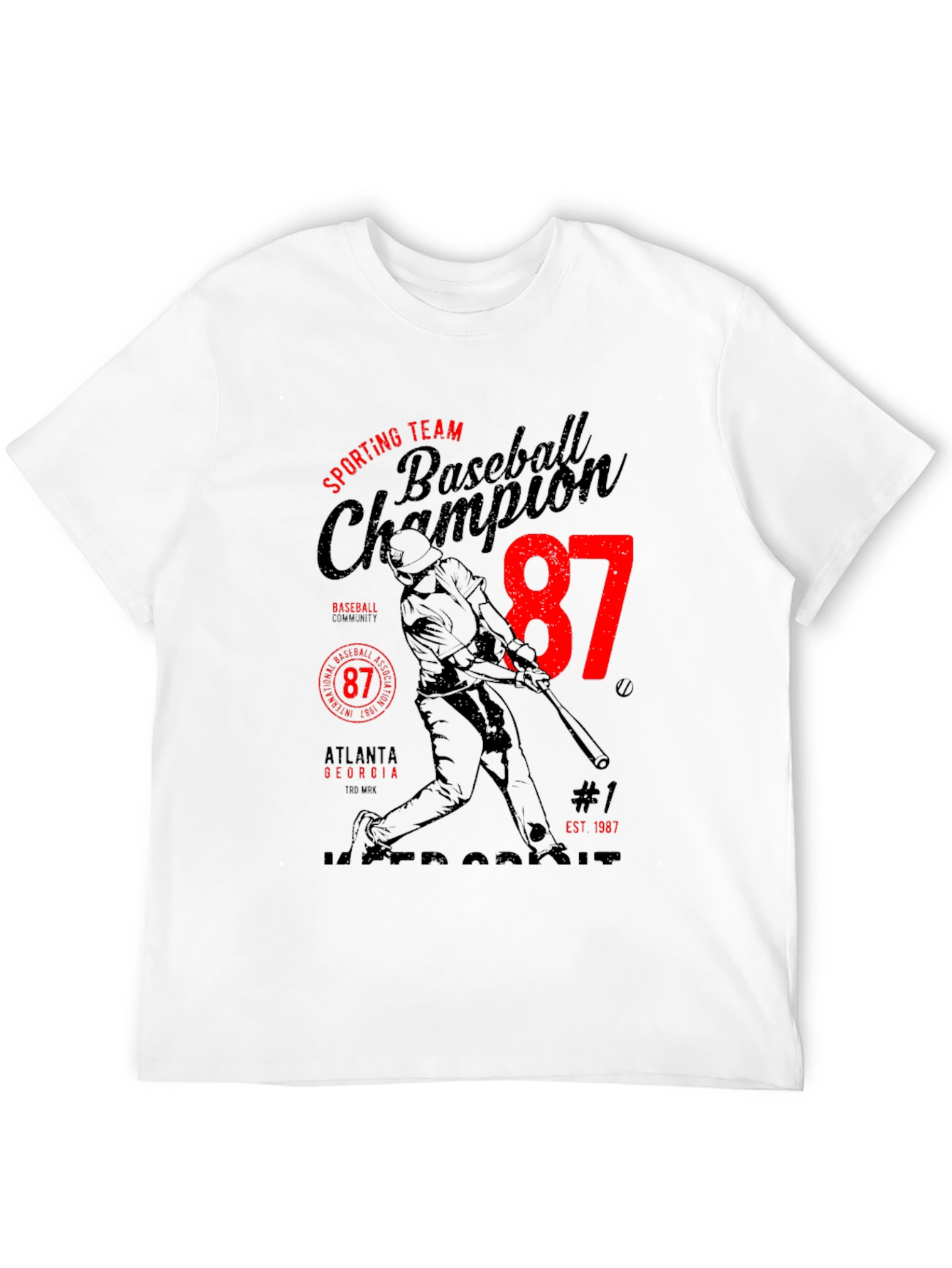 Baseball Champion Graphic T-Shirt