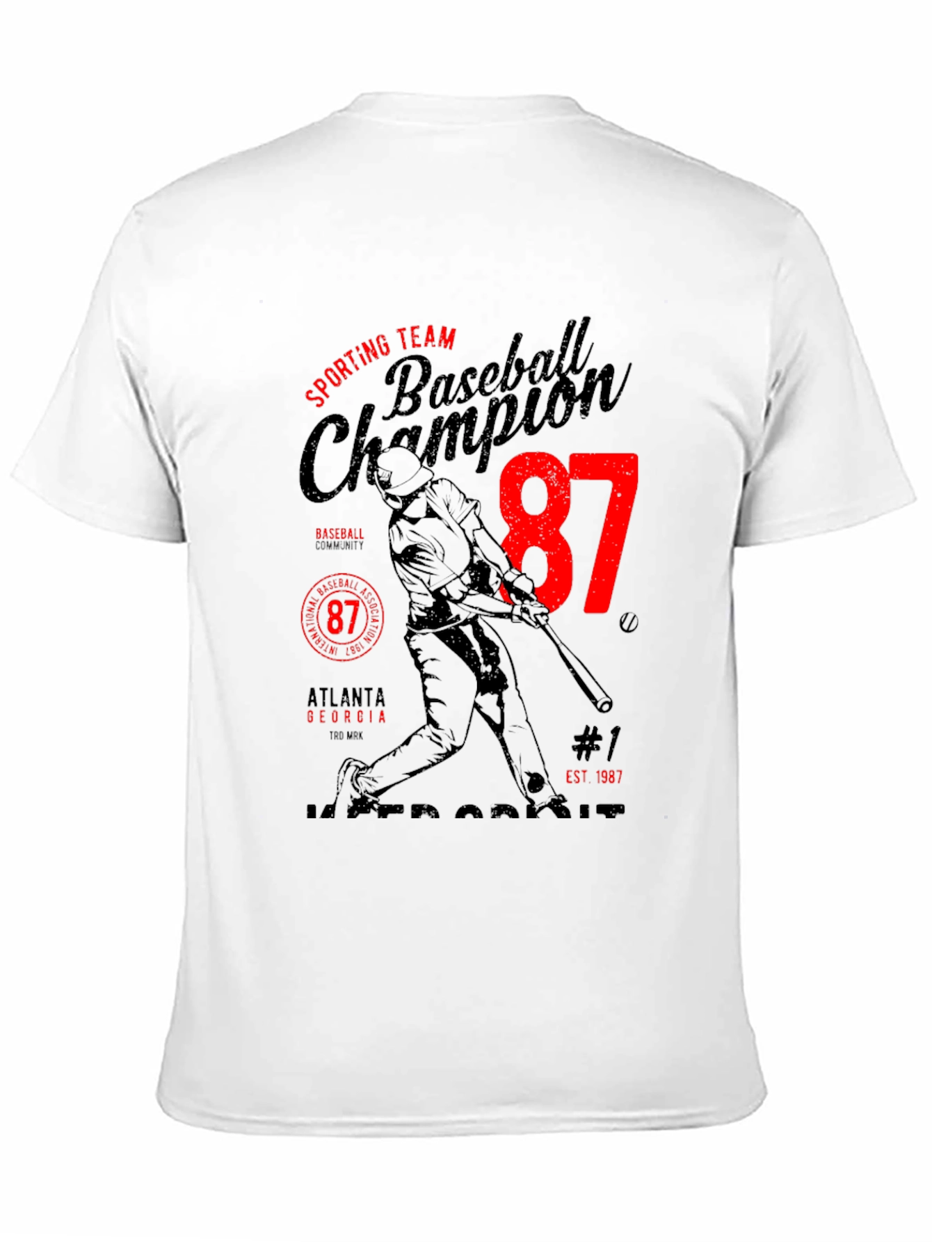 Baseball Champion Graphic T-Shirt