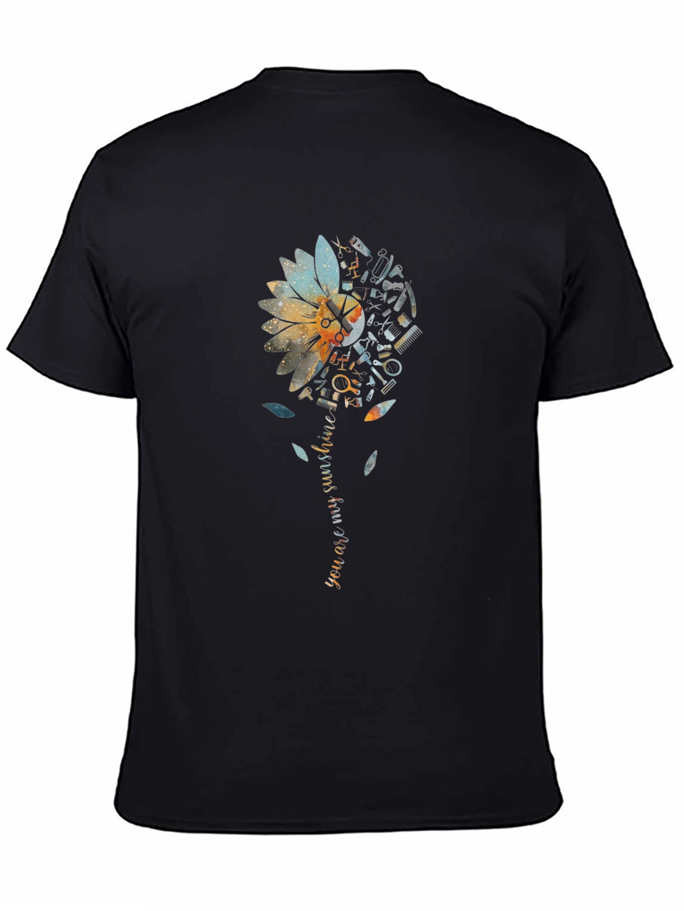 Hair Stylist Sunflower Graphic Tee