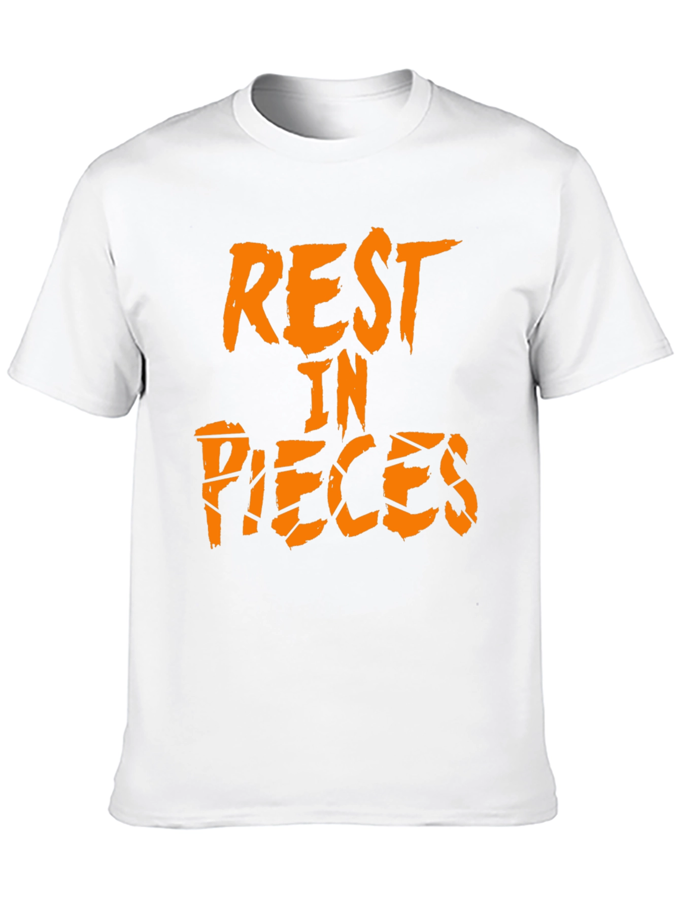 Rest in Pieces Black Graphic Tee