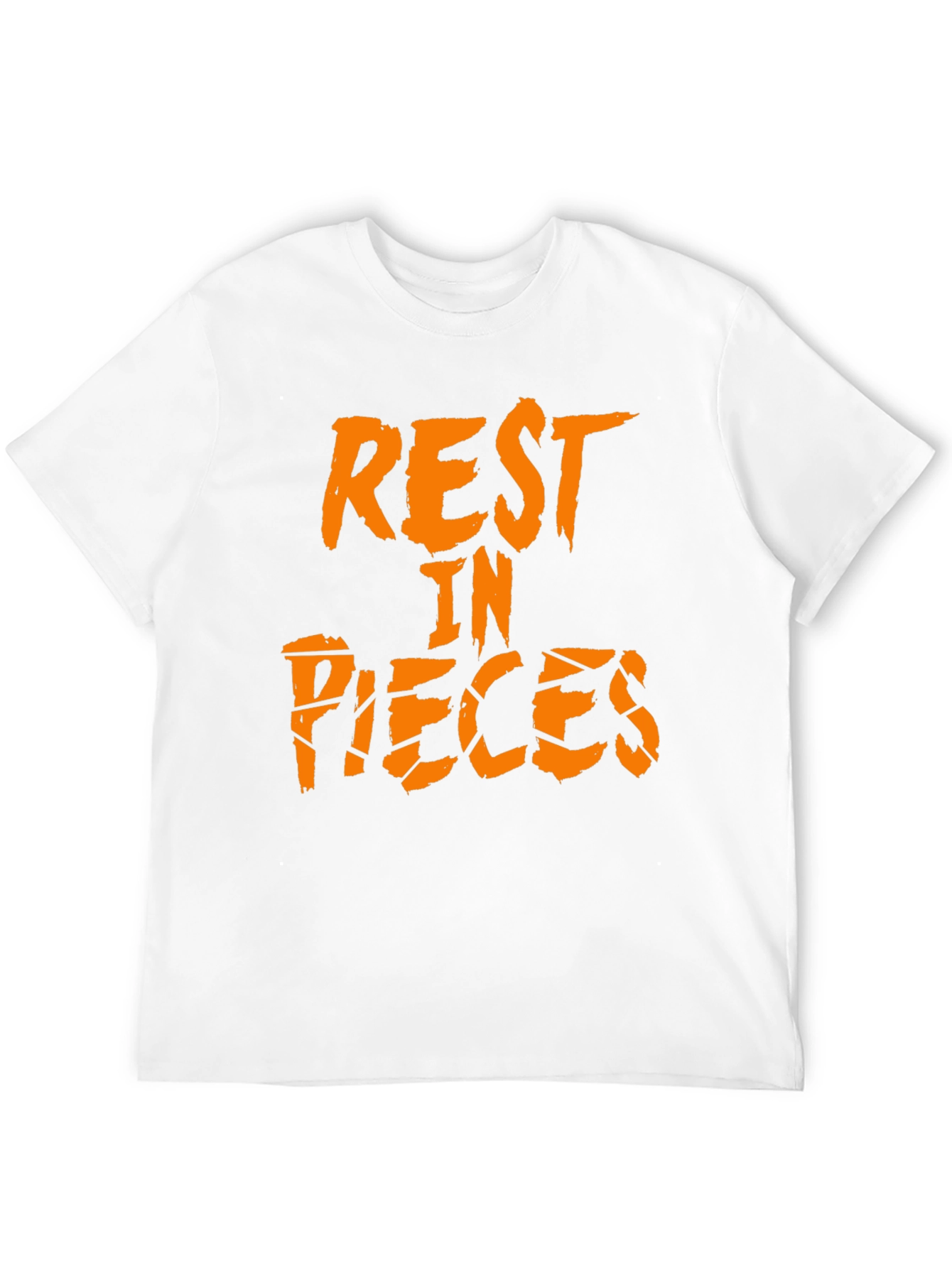 Rest in Pieces Black Graphic Tee