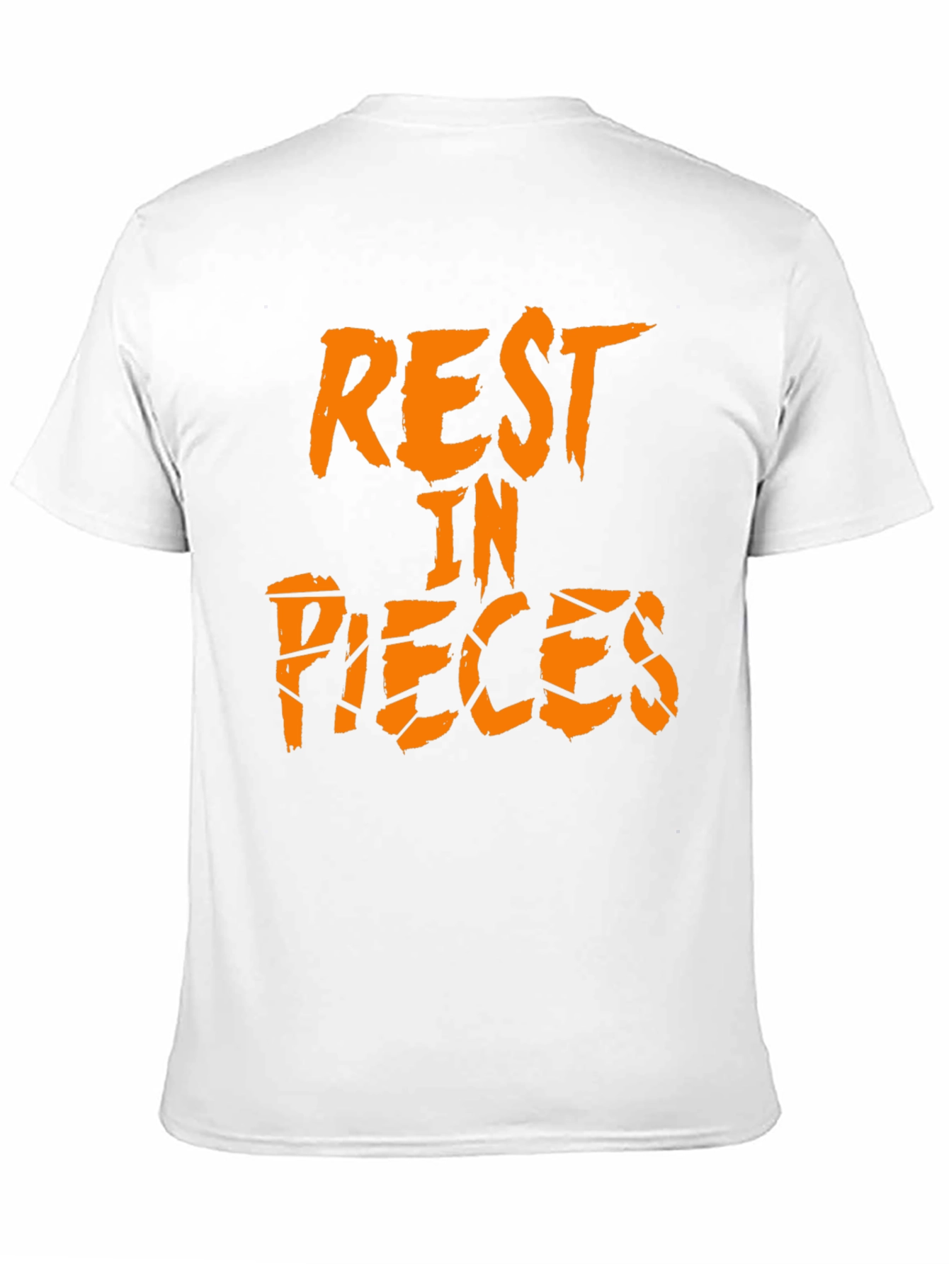Rest in Pieces Black Graphic Tee