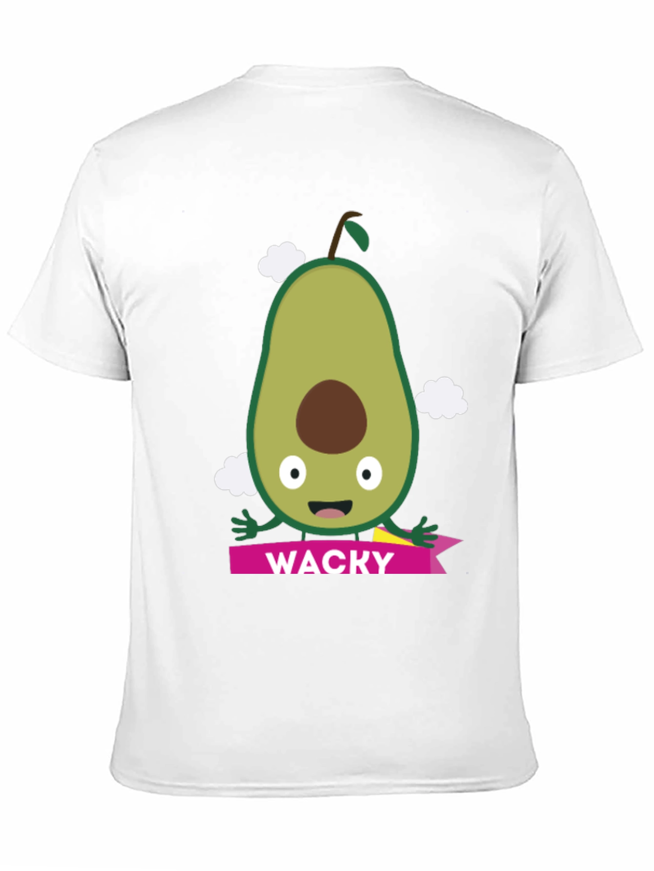 Wacky Avocado Graphic Tee - Fun Foodie T-Shirt