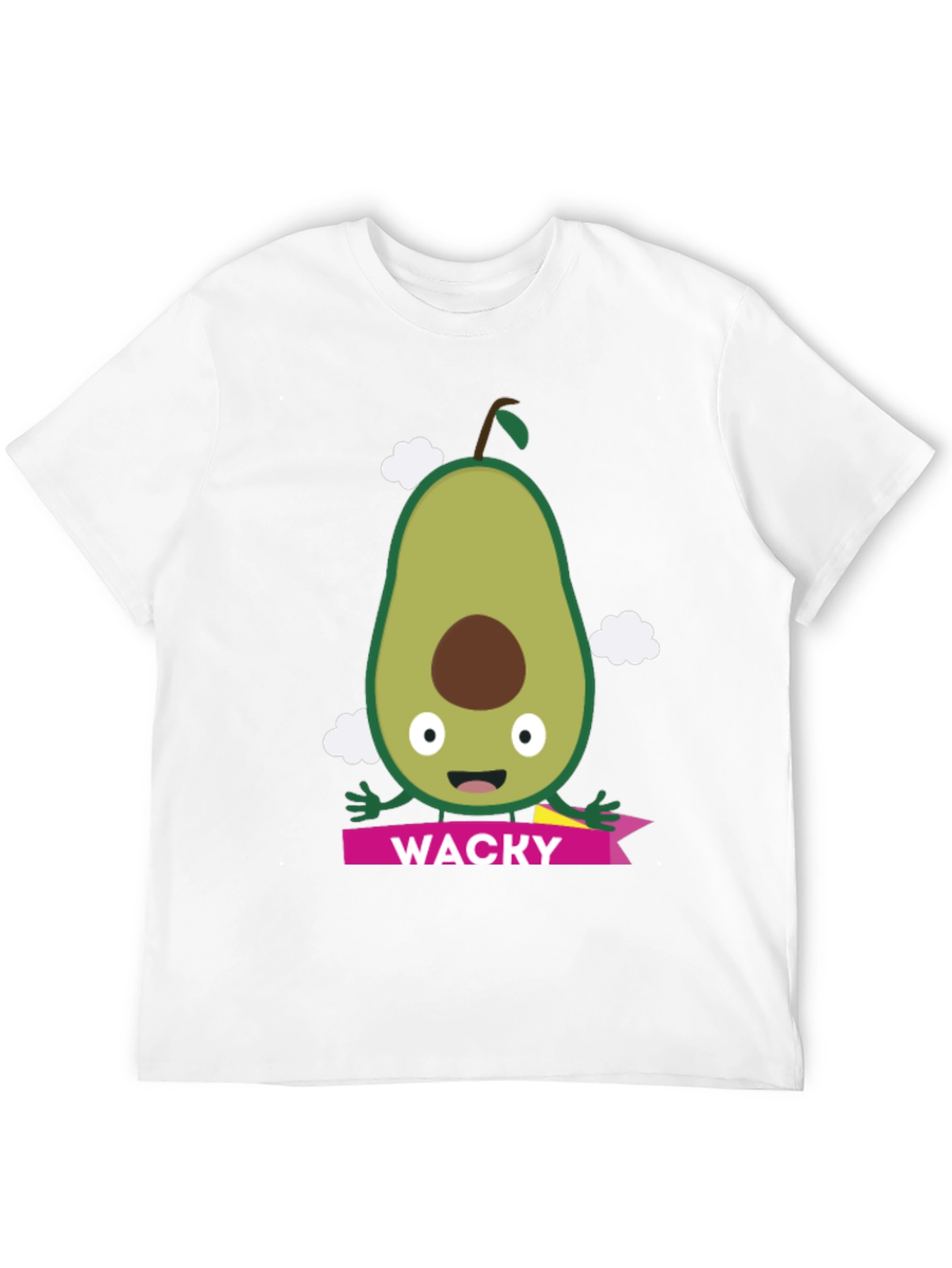 Wacky Avocado Graphic Tee - Fun Foodie T-Shirt