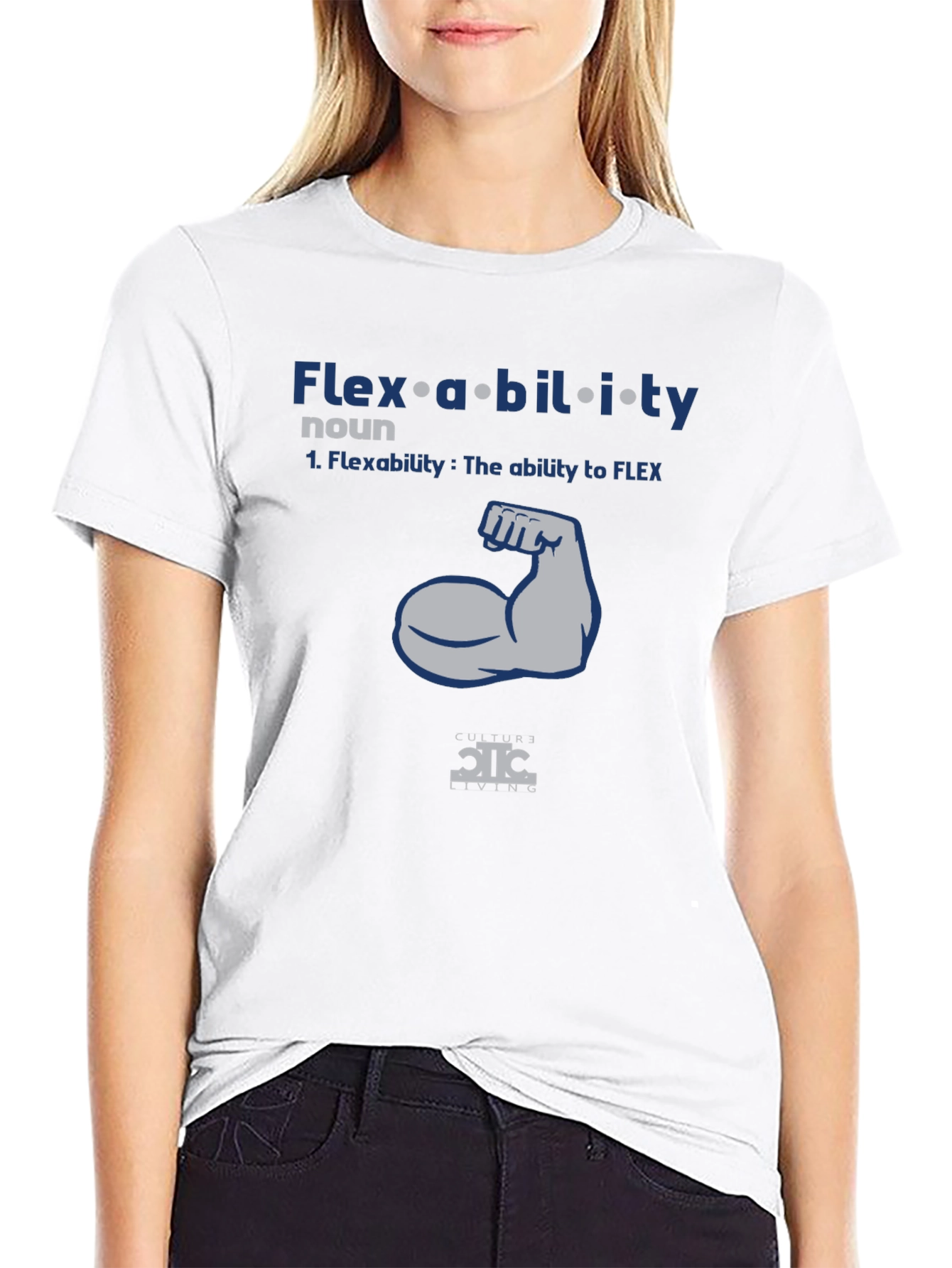 Flexibility Graphic T-Shirt | Mens Black Tee