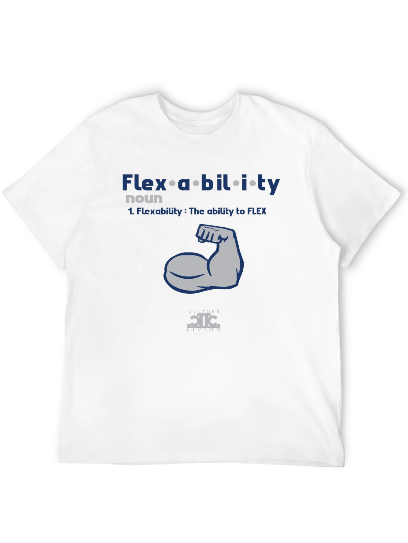Flexibility Graphic T-Shirt | Mens Black Tee