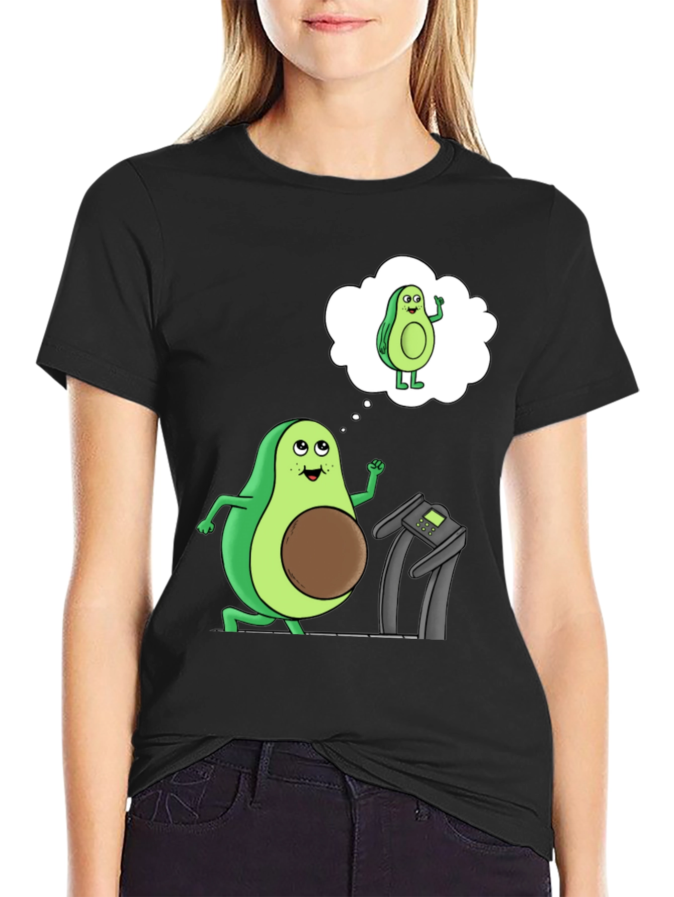 Avocado Gym Humor T-Shirt