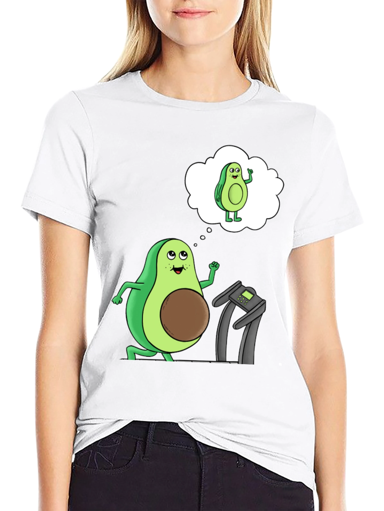 Avocado Gym Humor T-Shirt