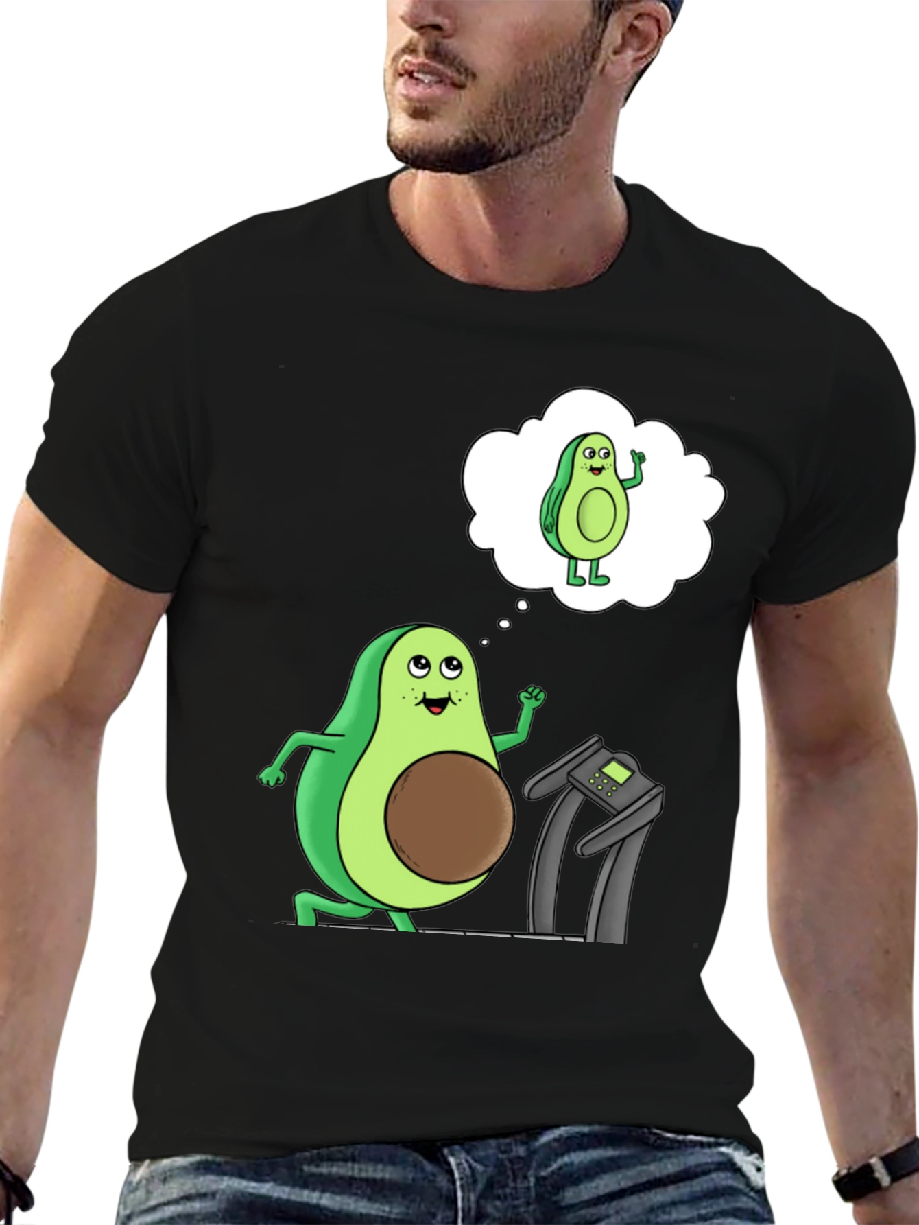 Avocado Gym Humor T-Shirt