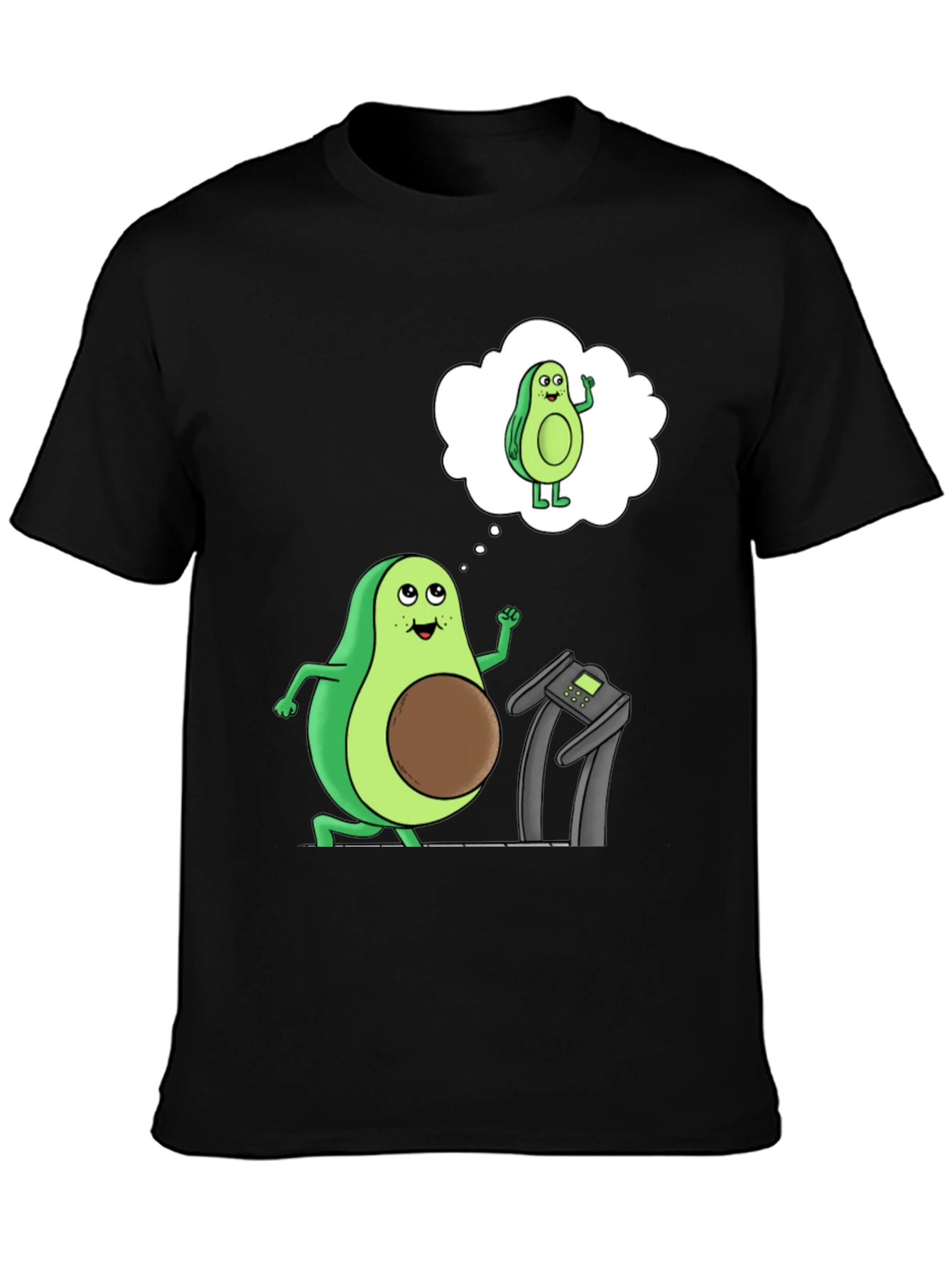 Avocado Gym Humor T-Shirt