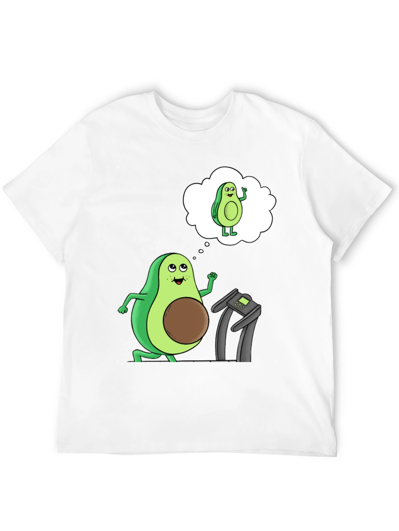 Avocado Gym Humor T-Shirt