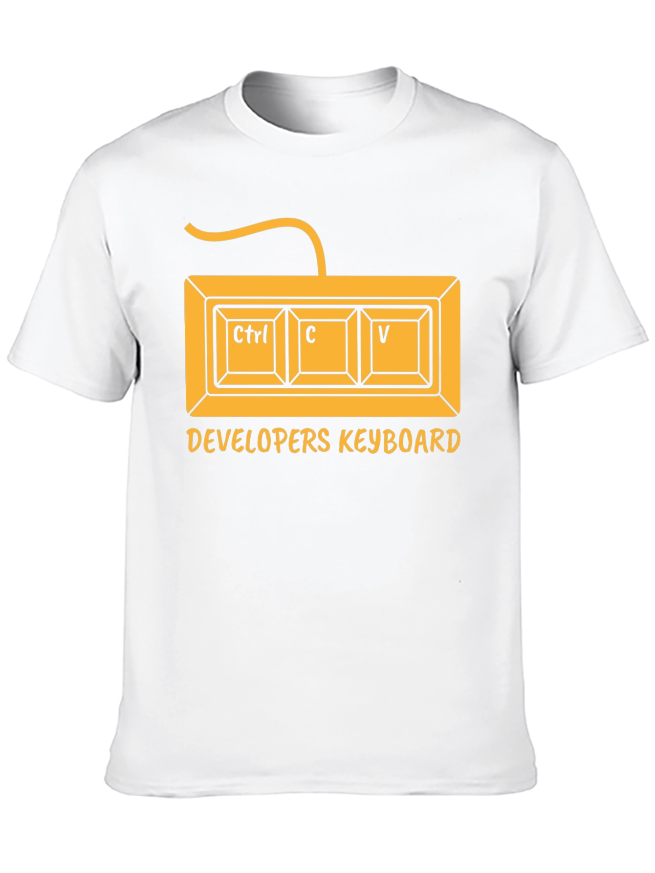 Developer Keyboard Ctrl C V T-Shirt