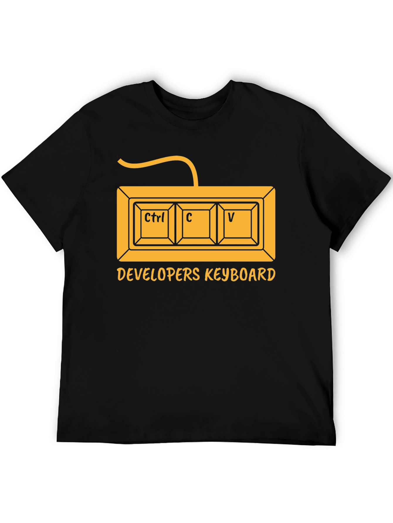Developer Keyboard Ctrl C V T-Shirt