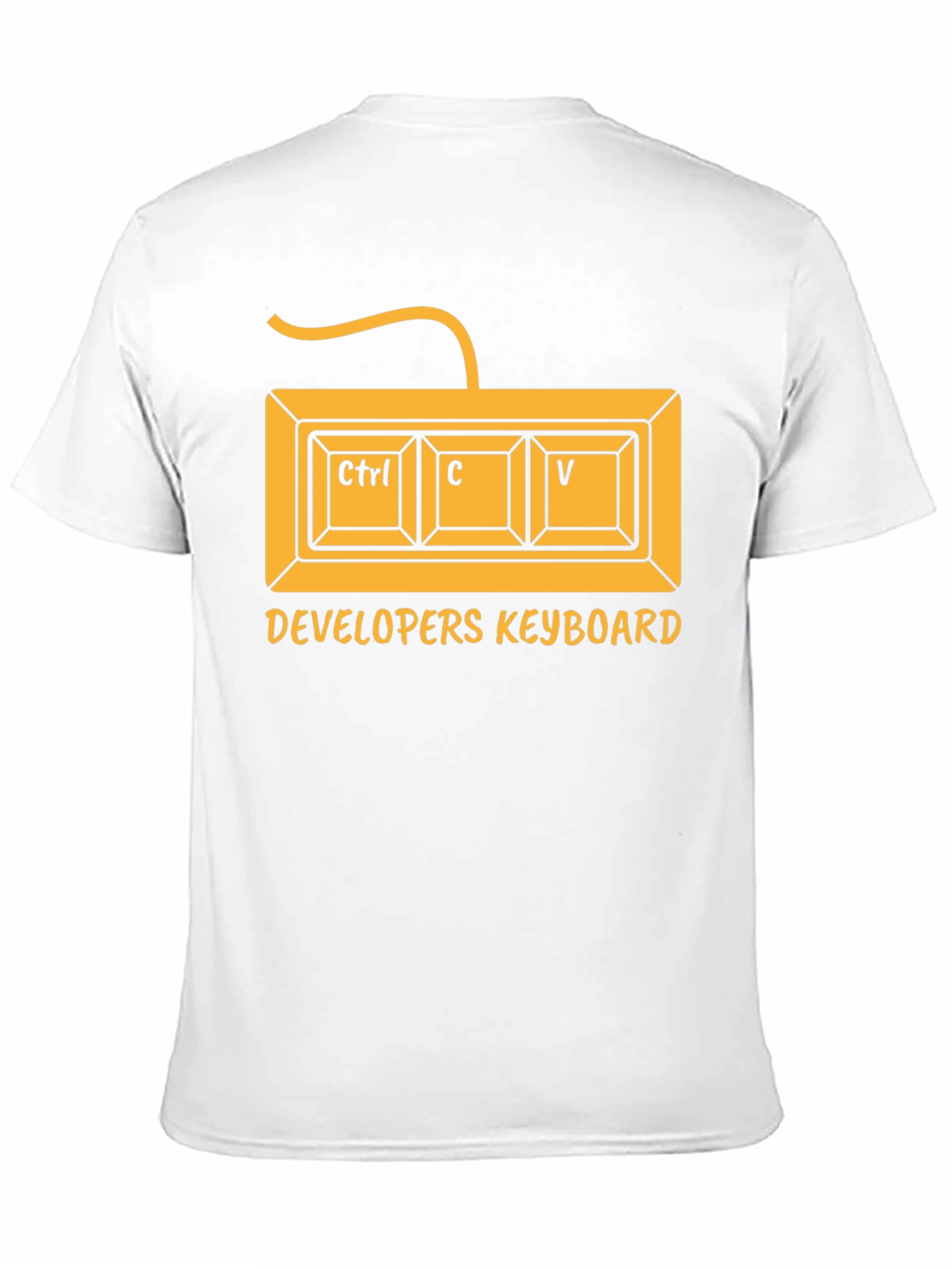 Developer Keyboard Ctrl C V T-Shirt