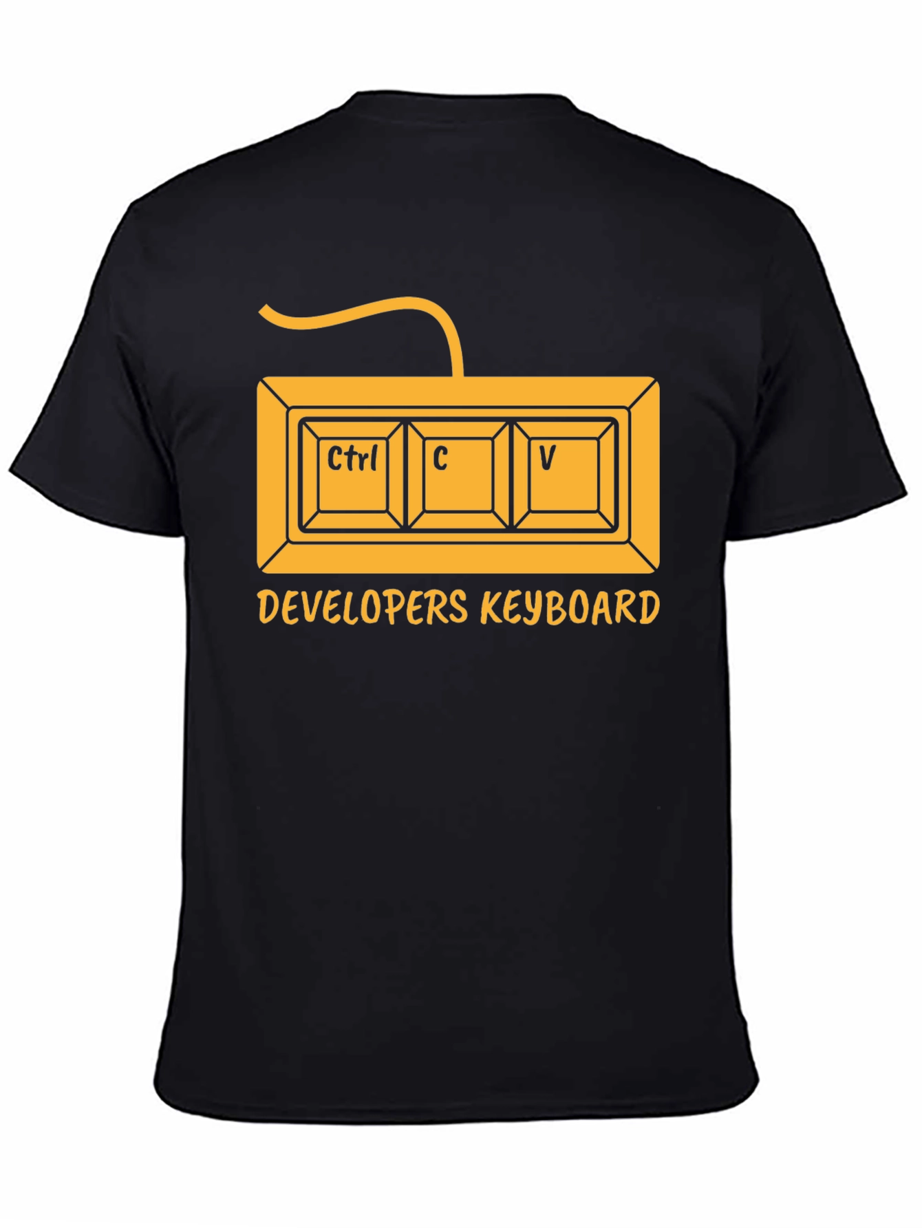 Developer Keyboard Ctrl C V T-Shirt