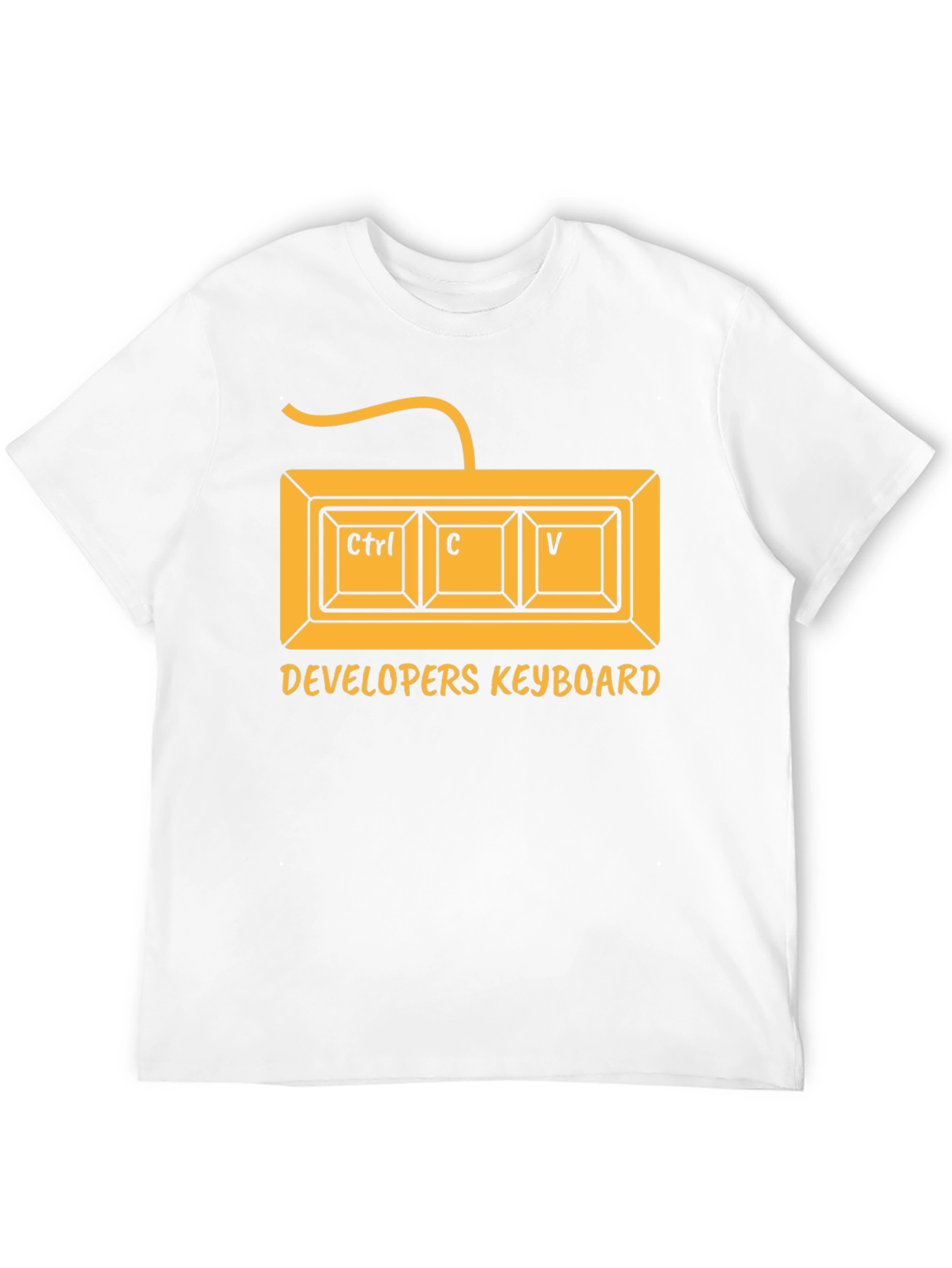 Developer Keyboard Ctrl C V T-Shirt