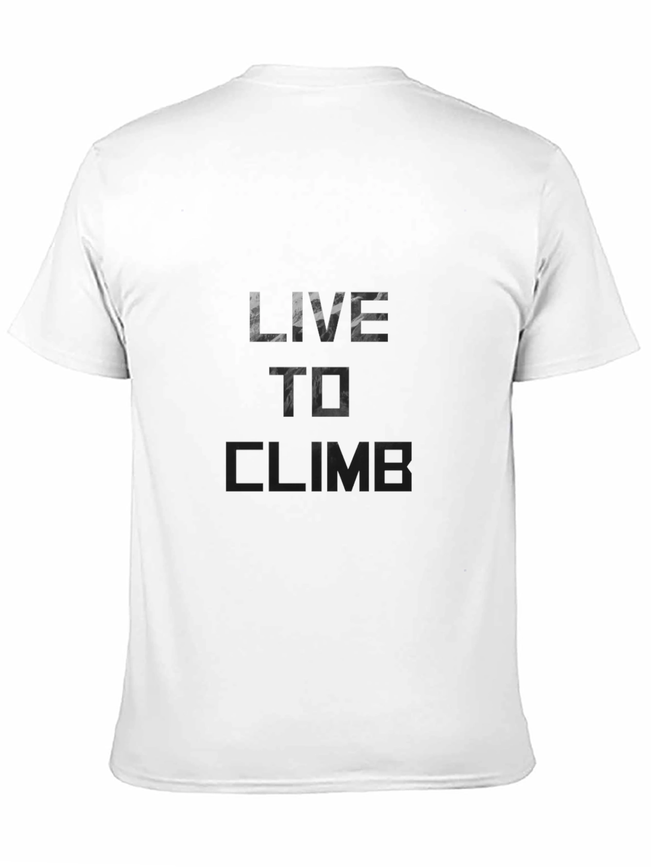 Live to Climb Graphic Tee - Black
