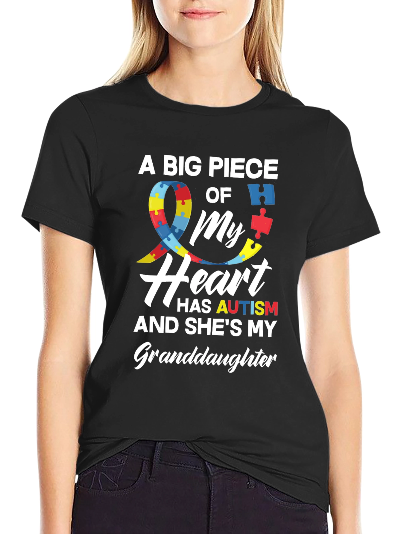 Autism Awareness Granddaughter T-Shirt