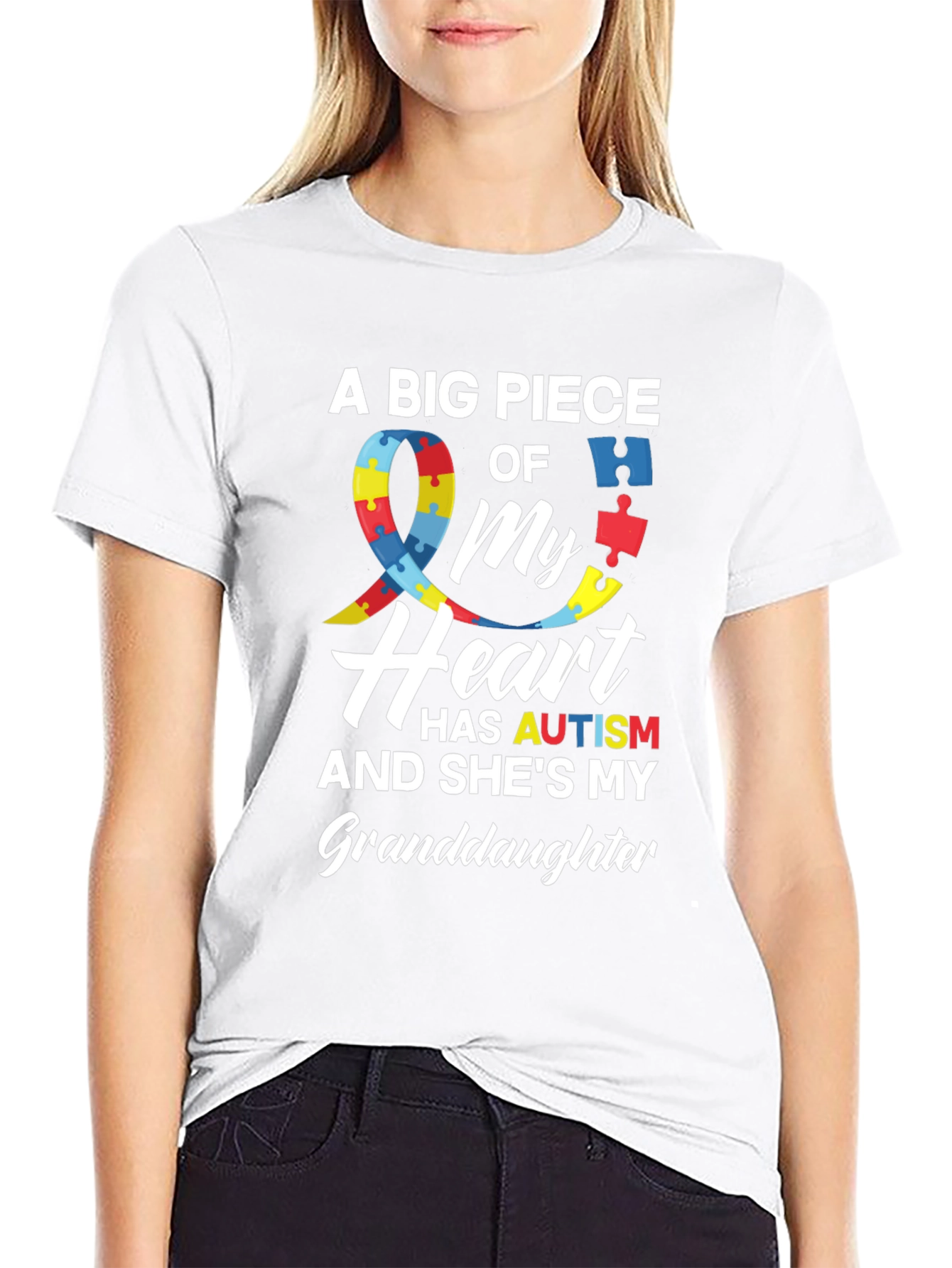 Autism Awareness Granddaughter T-Shirt