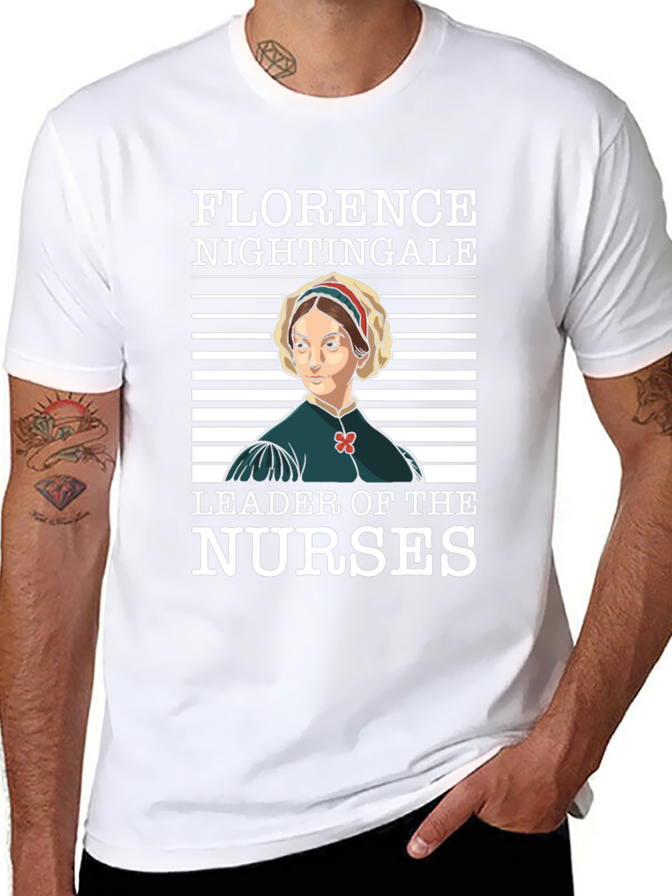 Florence Nightingale T-Shirt - Leader of Nurses