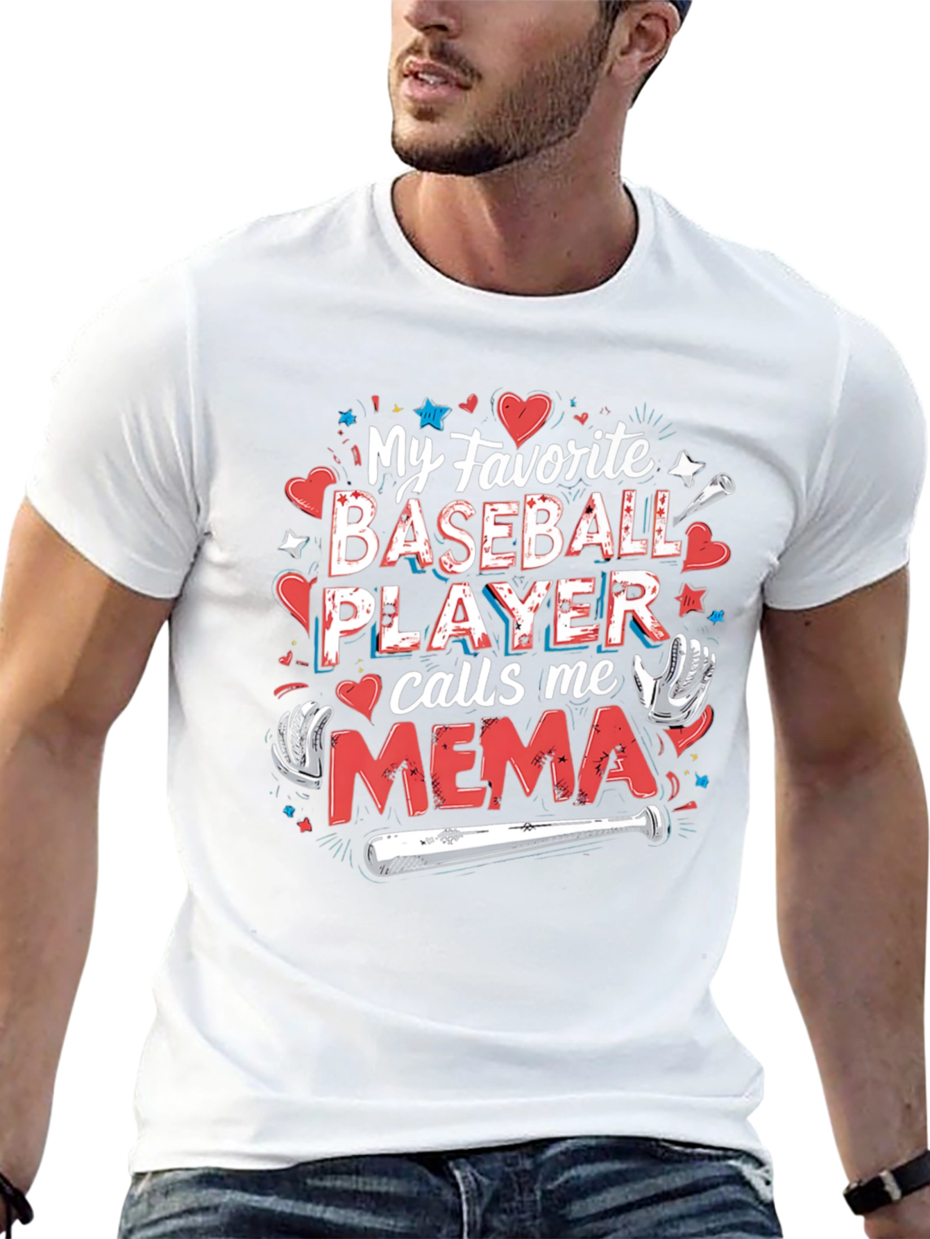 Baseball Mema T-Shirt: Favorite Player