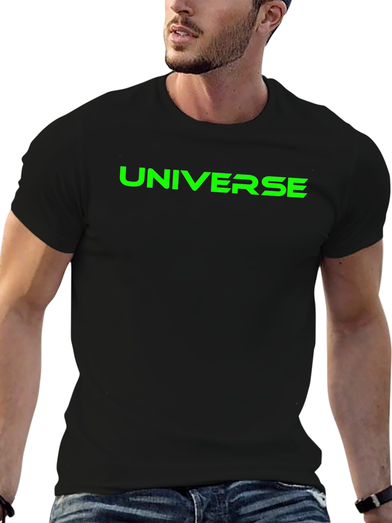 Universe Graphic Tee - Black
