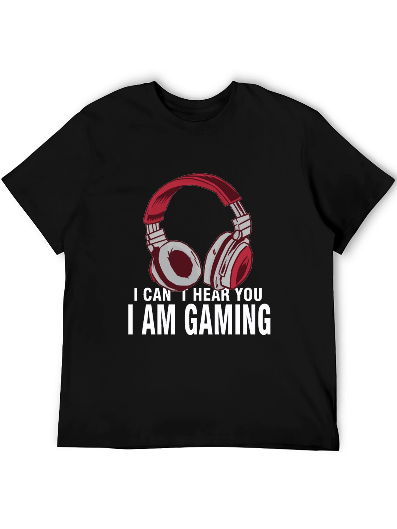 I Am Gaming T-Shirt - Gamer Headphone Tee