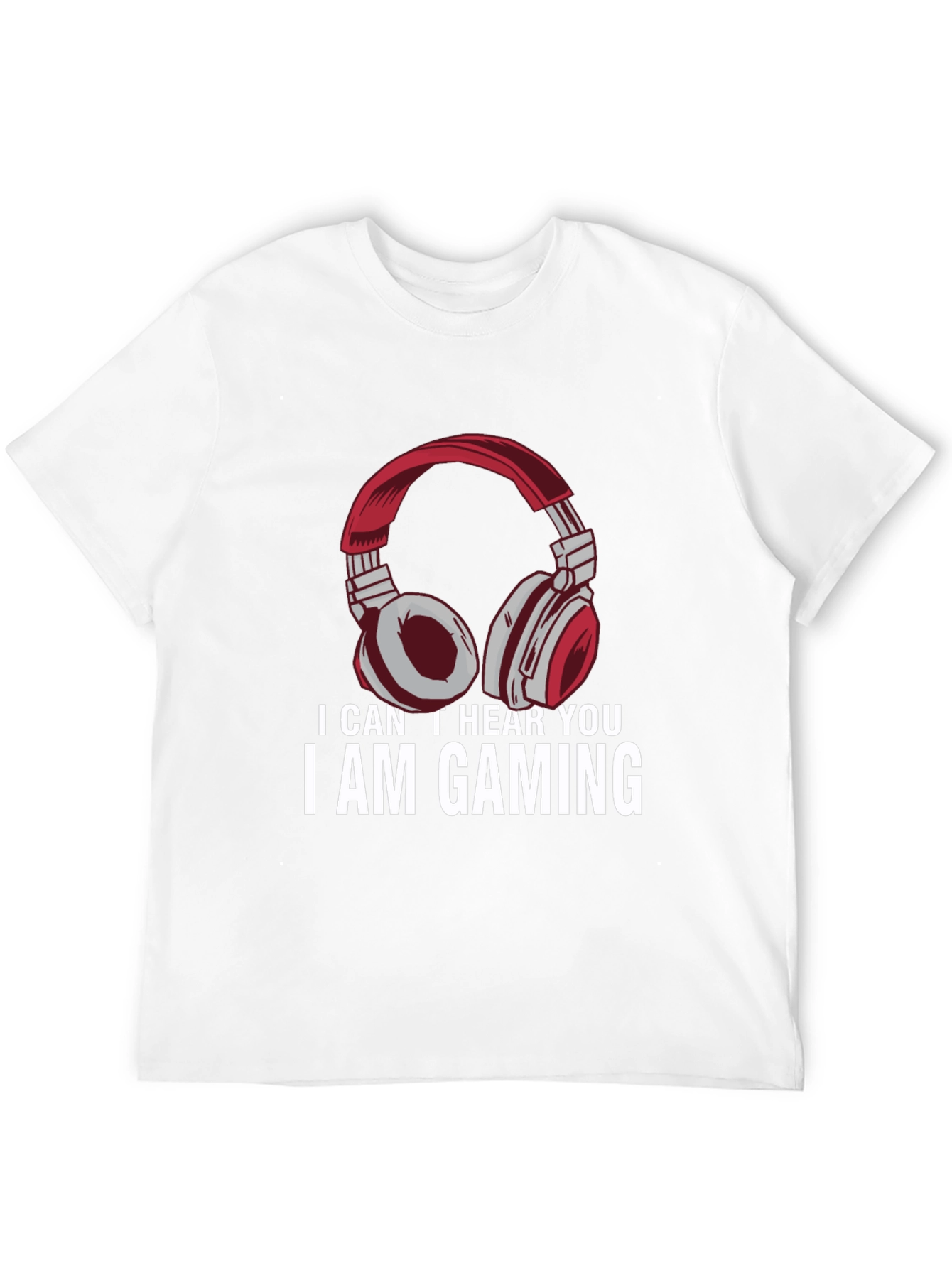 I Am Gaming T-Shirt - Gamer Headphone Tee