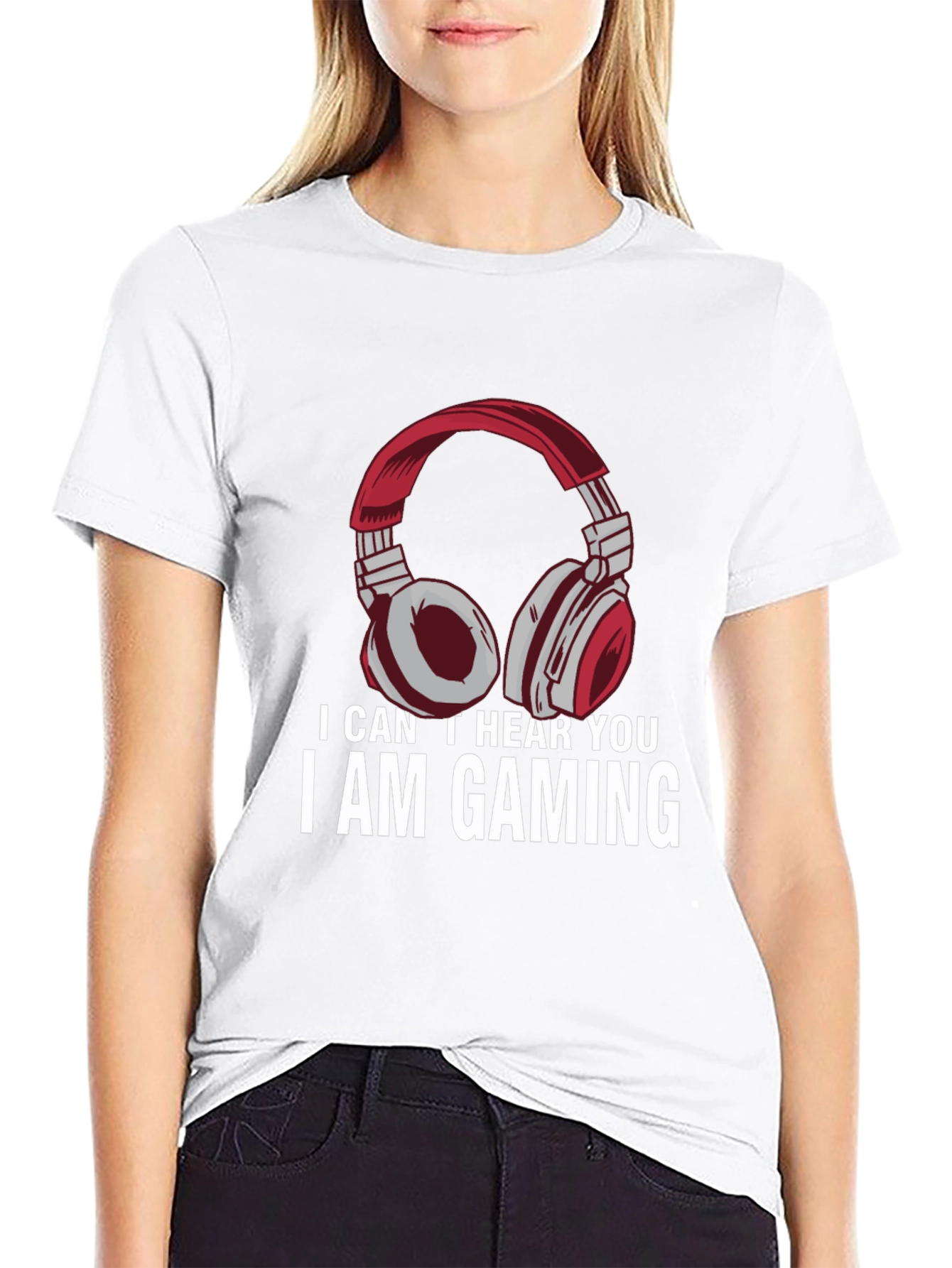 I Am Gaming T-Shirt - Gamer Headphone Tee