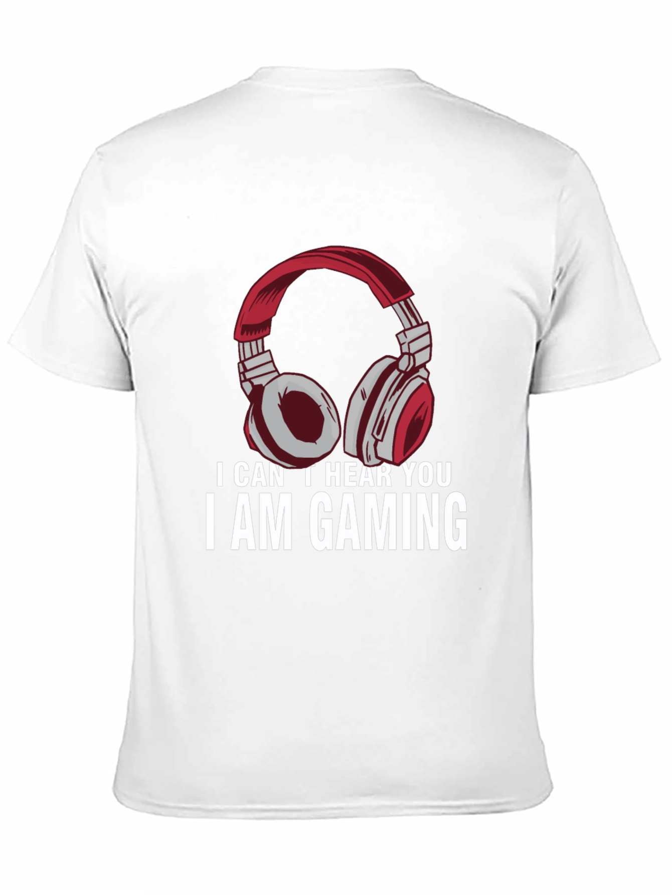 I Am Gaming T-Shirt - Gamer Headphone Tee