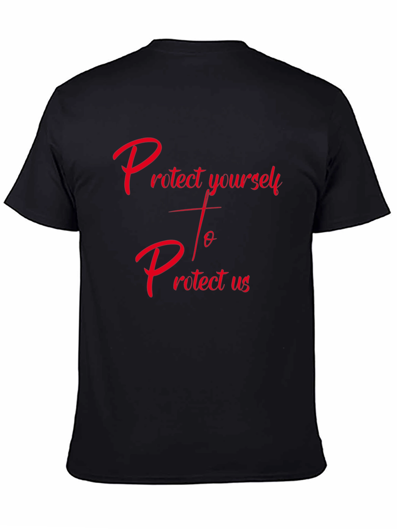 Protect Yourself T-Shirt - Trendy Graphic Tee