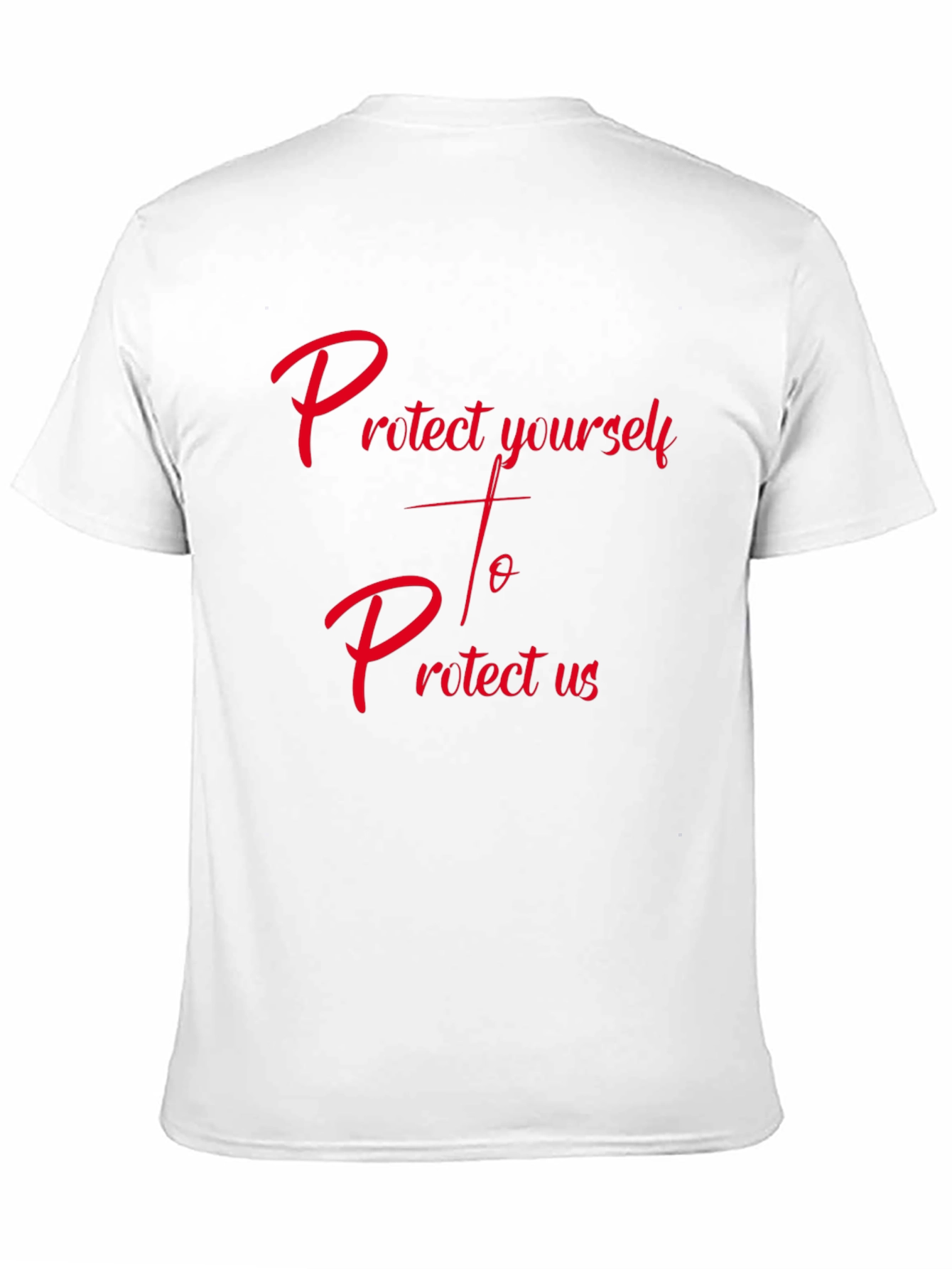 Protect Yourself T-Shirt - Trendy Graphic Tee