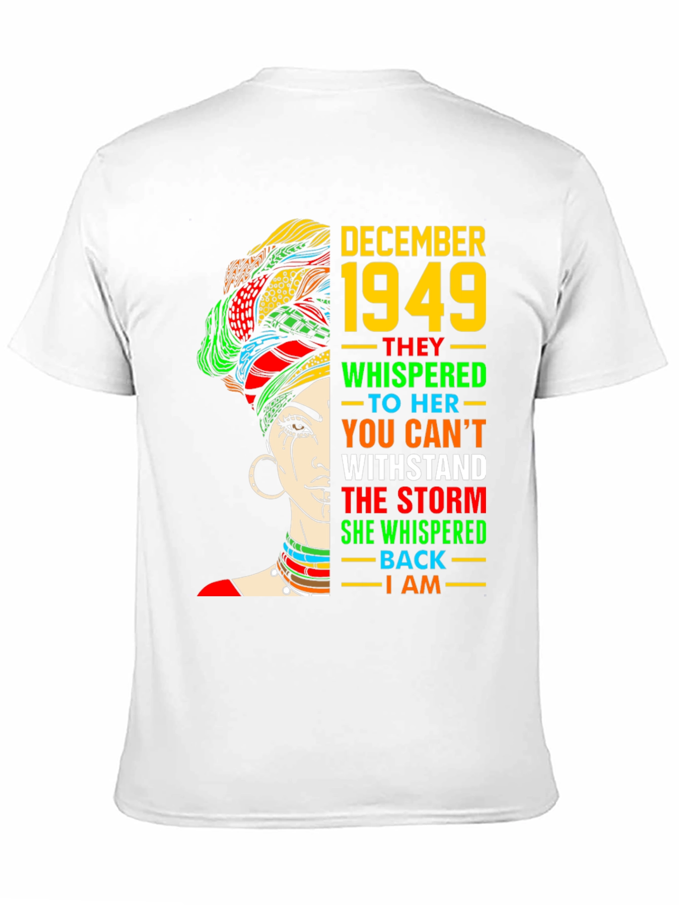 December 1949 T-Shirt - African Queen