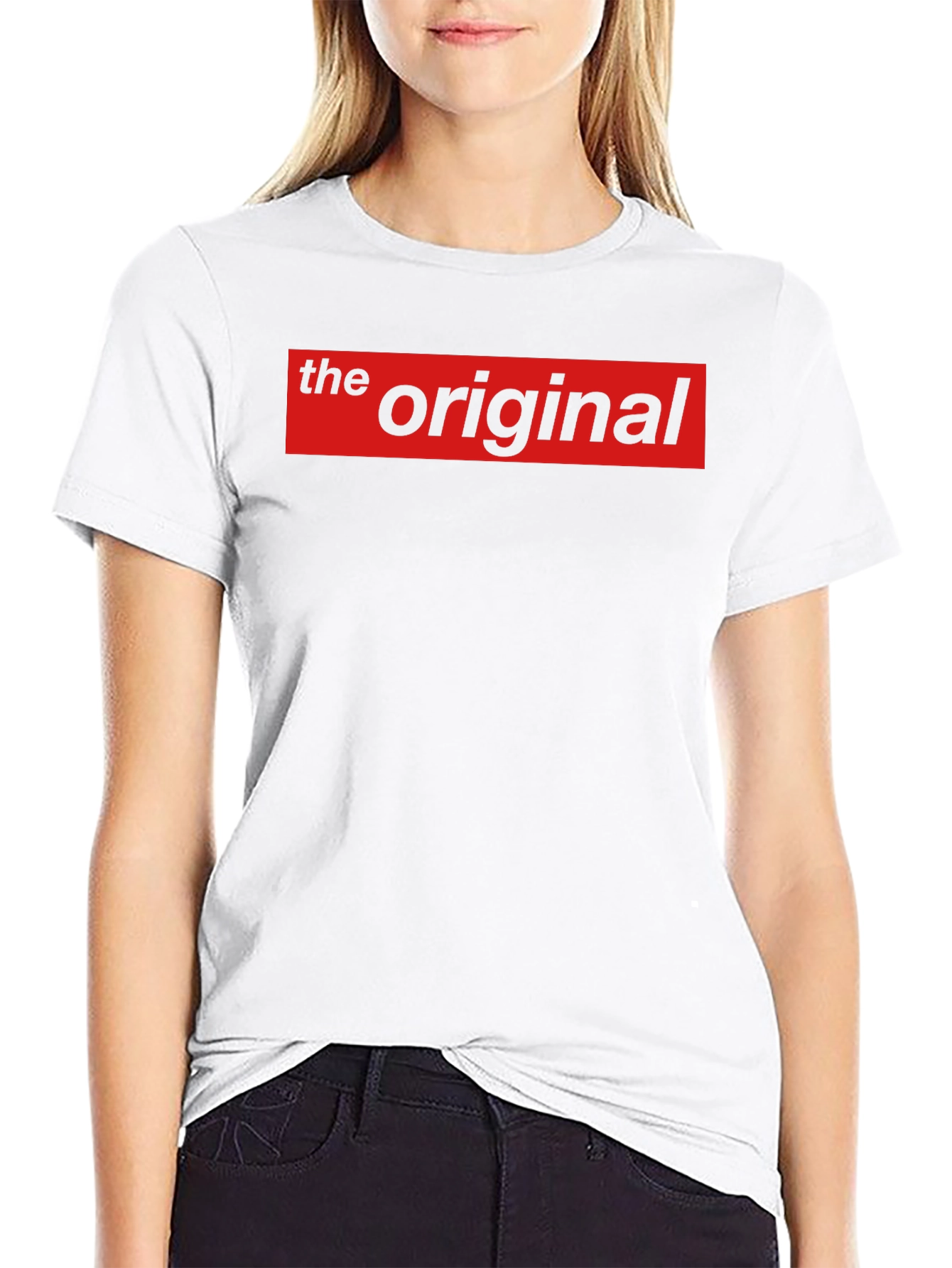 The Original Graphic Tee - Black Crew Neck