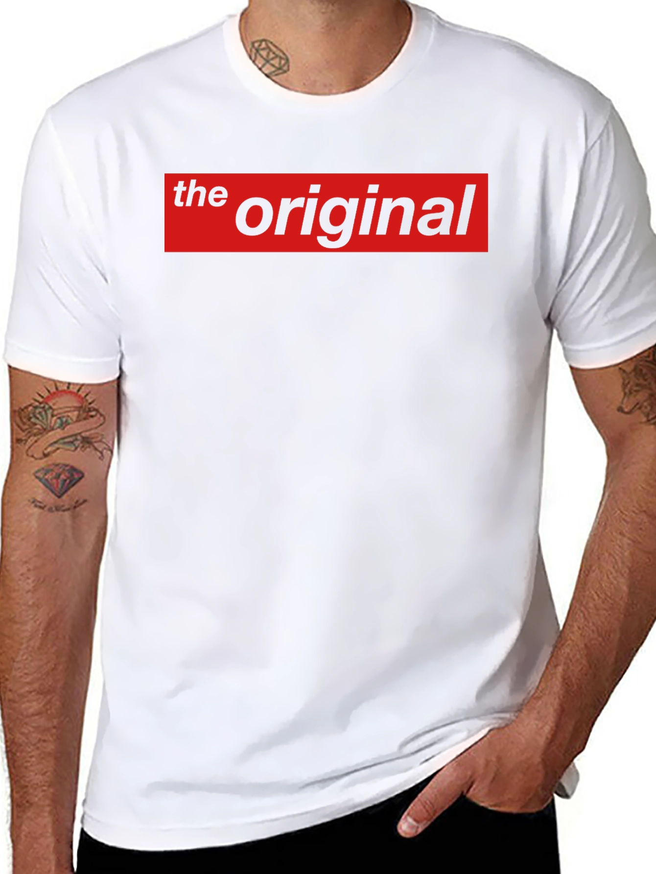 The Original Graphic Tee - Black Crew Neck