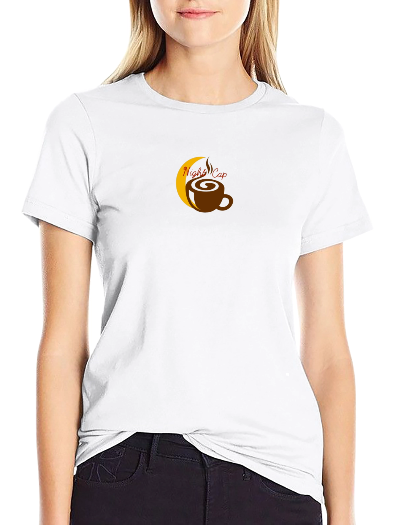 Night Cap Graphic Tee - Cozy Comfort