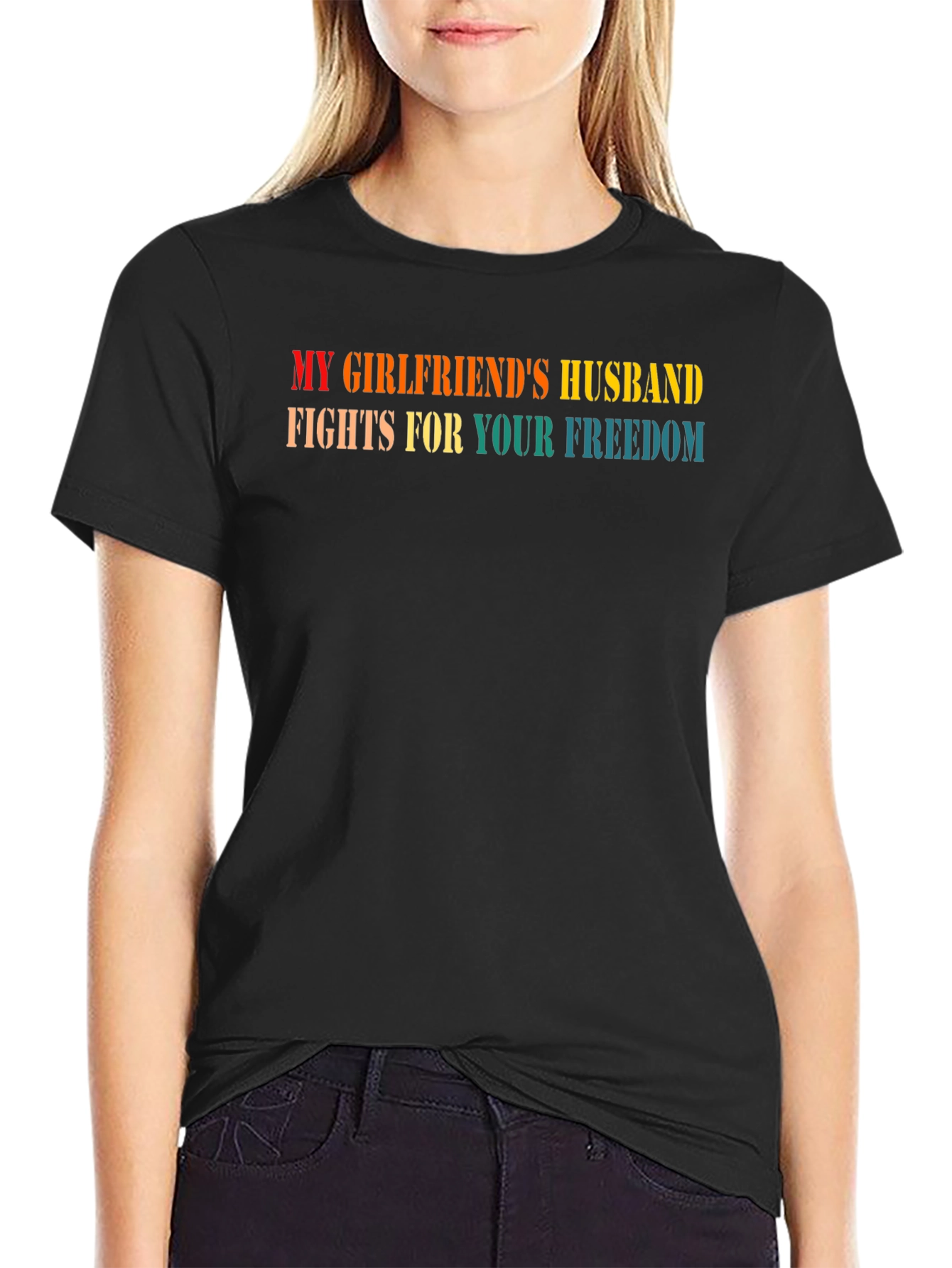 My Girlfriends Husband T-Shirt - Funny Novelty Tee