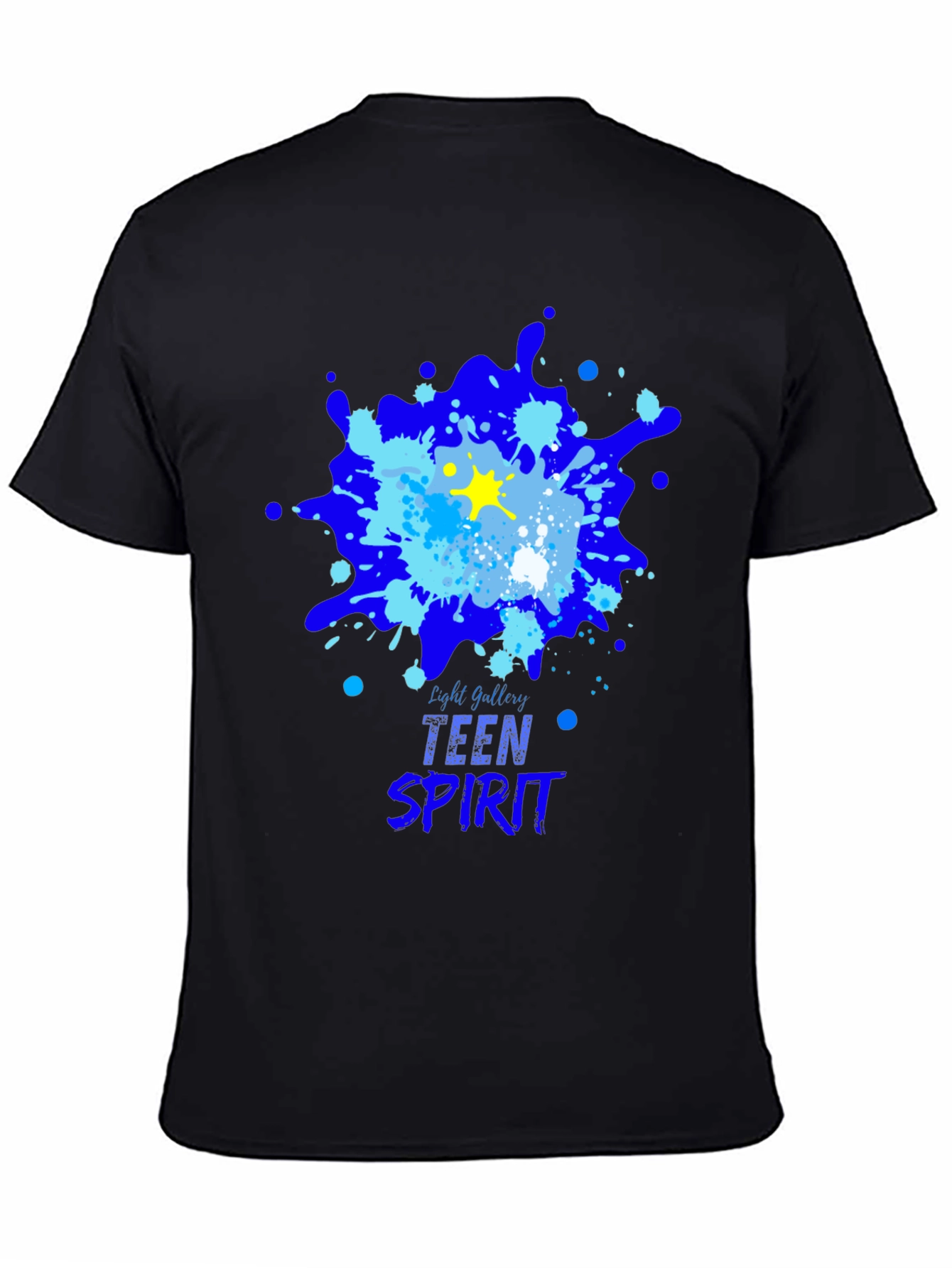 Teen Spirit Graphic T-Shirt - Abstract Design Casual Style